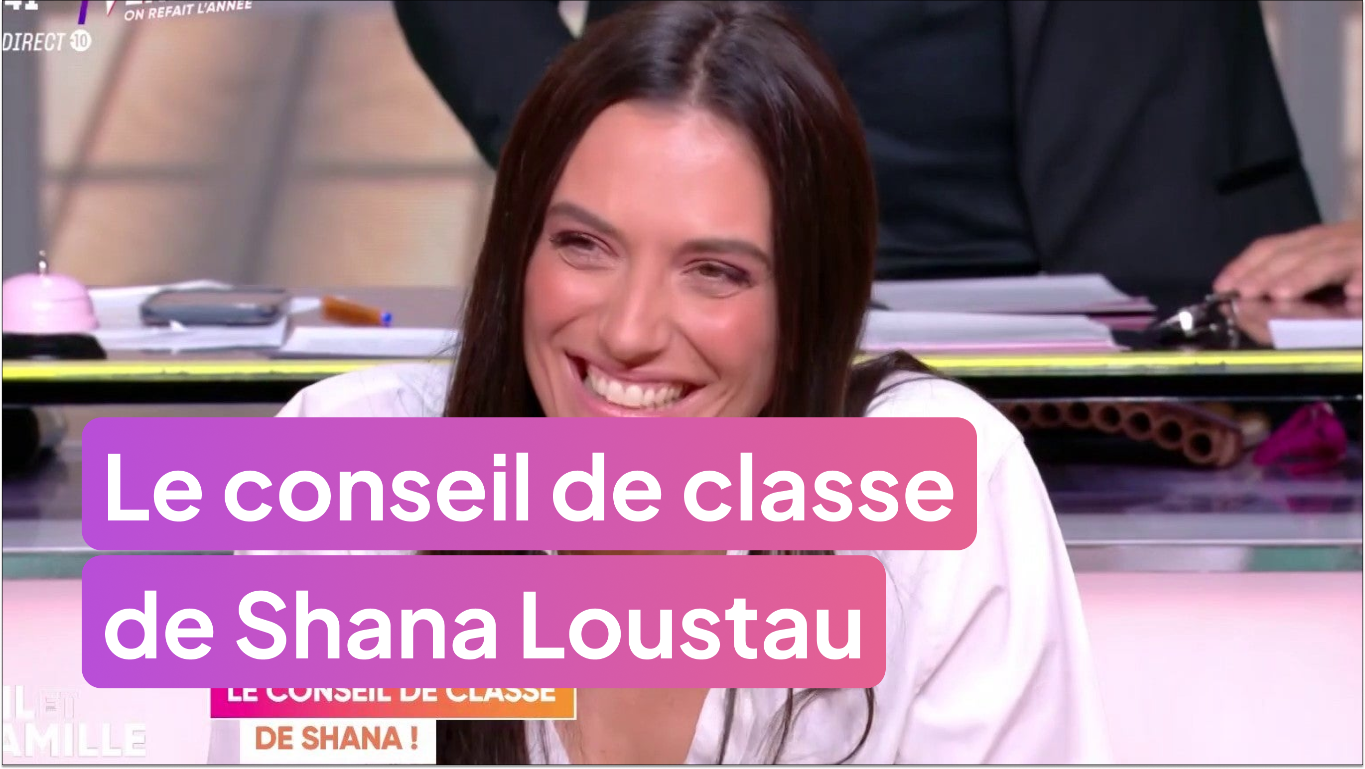 Le conseil de classe de Shana Loustau