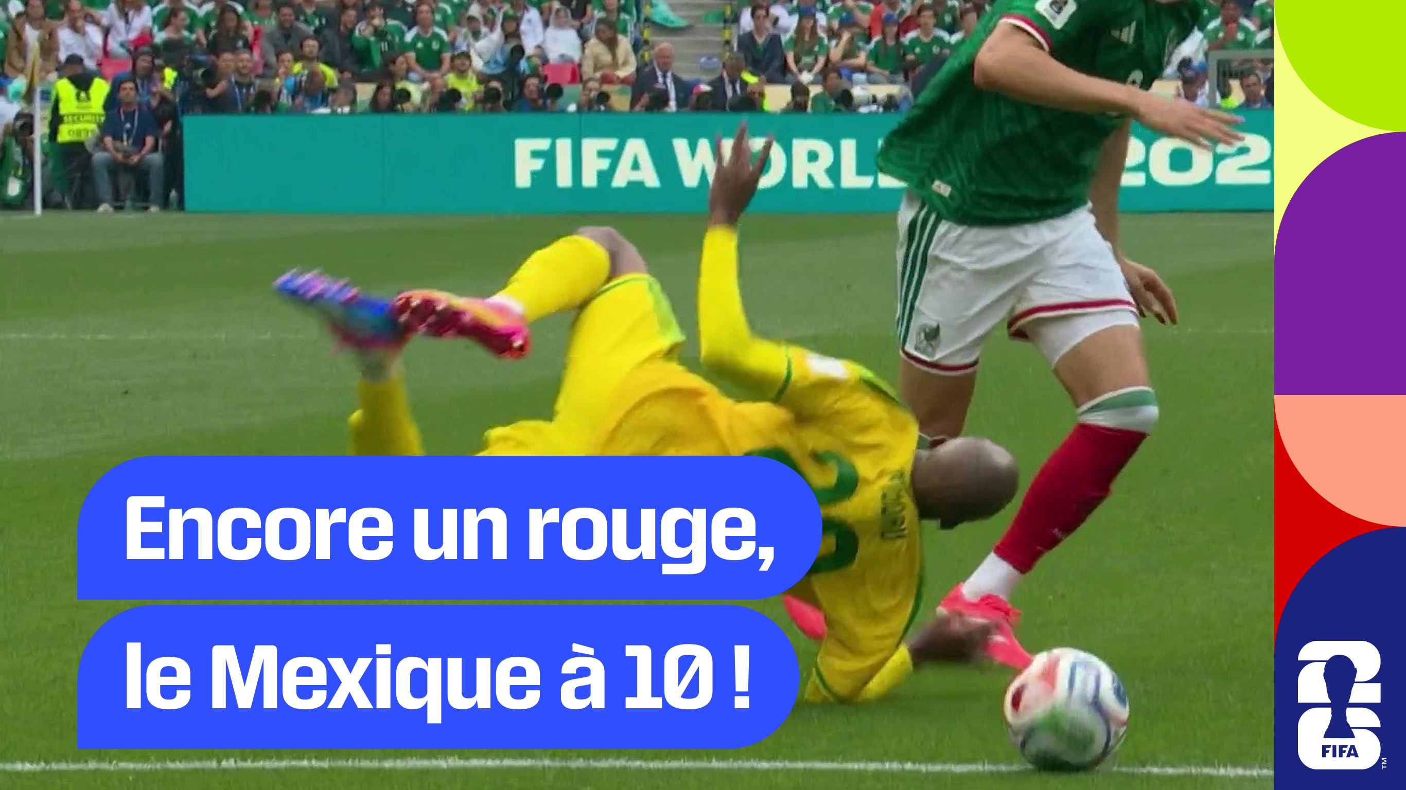 Encore un rouge, le Mexique à 10 !