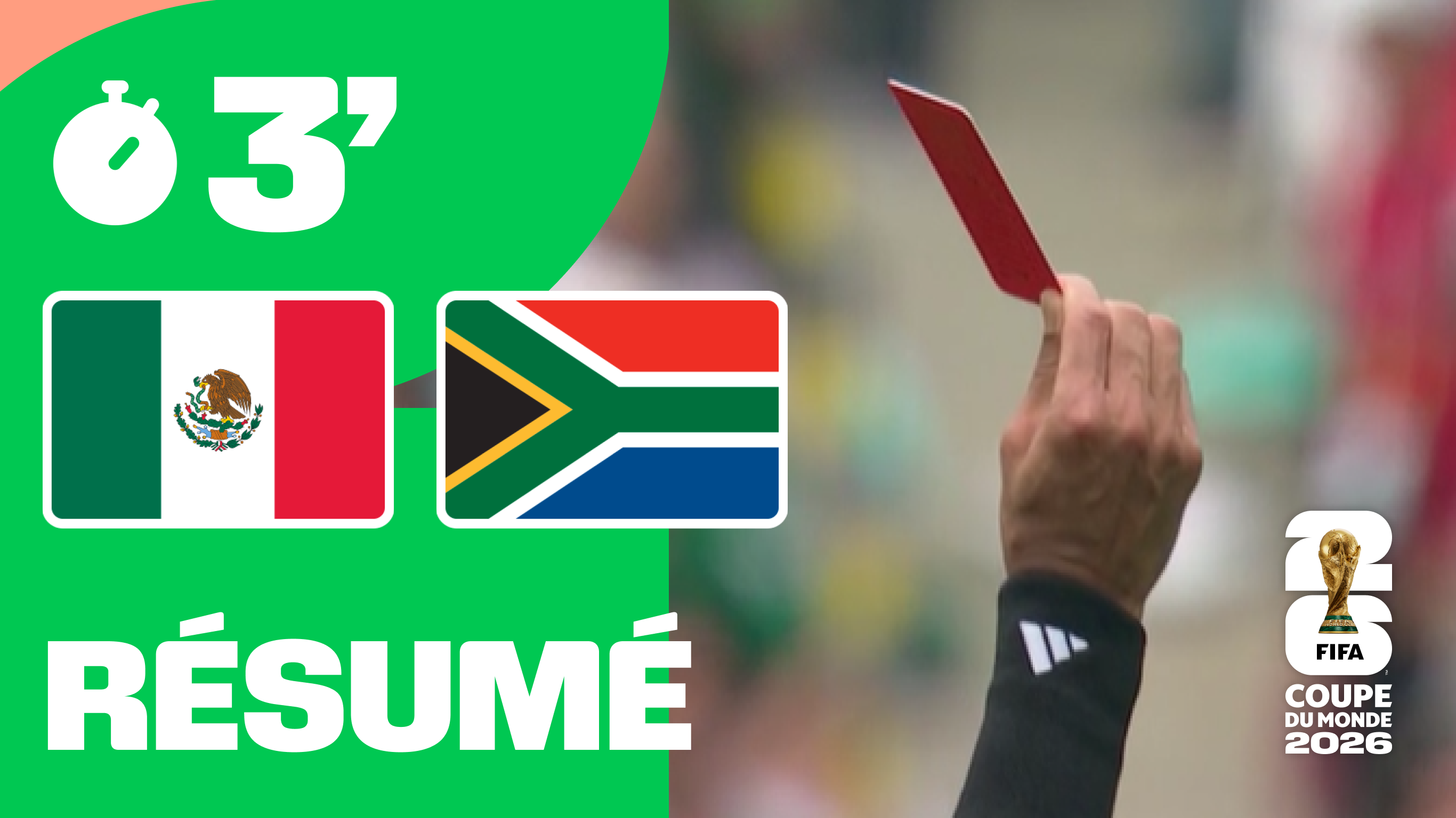 Résumé - Mexique / Afrique du Sud (2-0)
