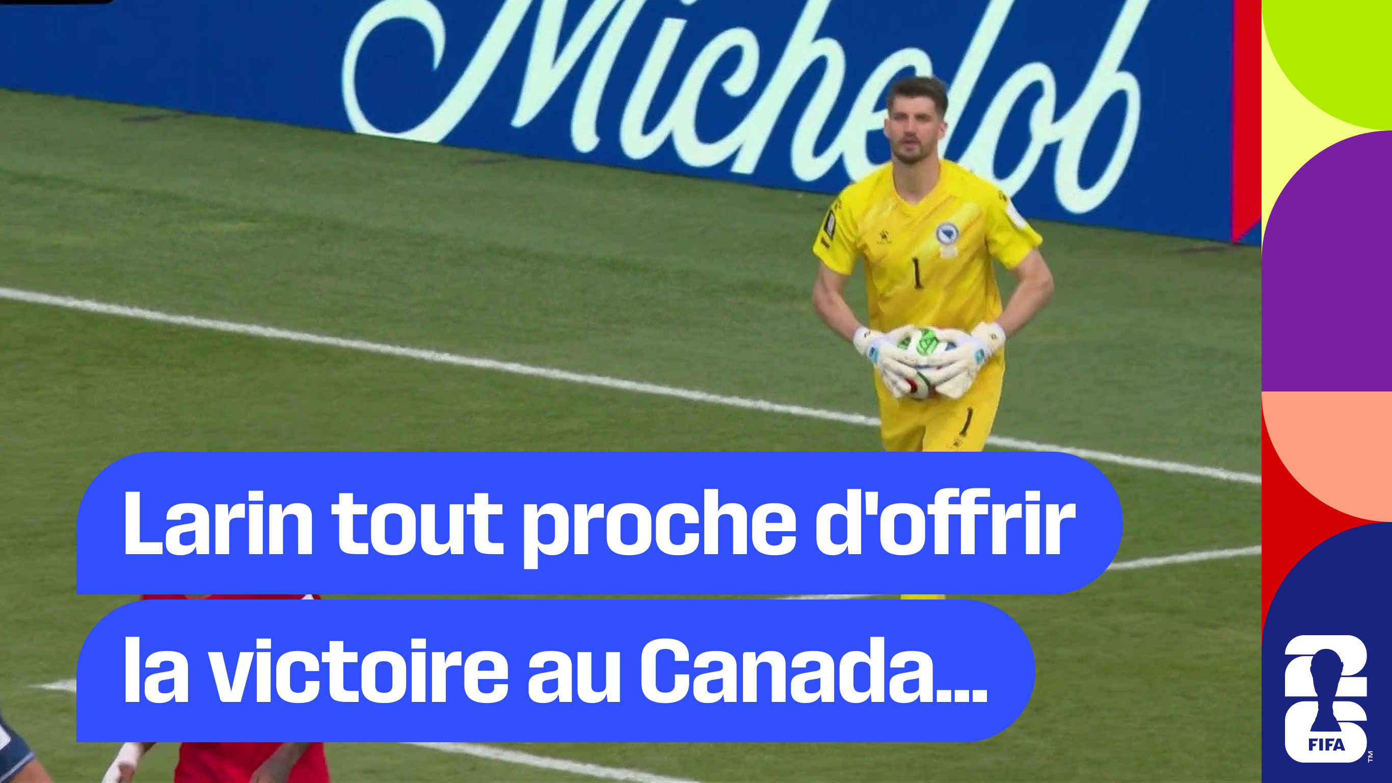 Larin tout proche d'offrir la victoire au Canada en fin de match