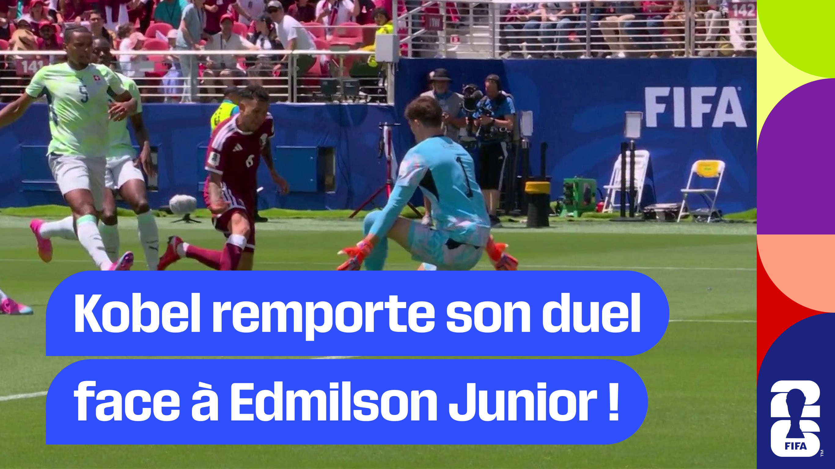 Kobel remporte son duel face à Edmilson Junior !