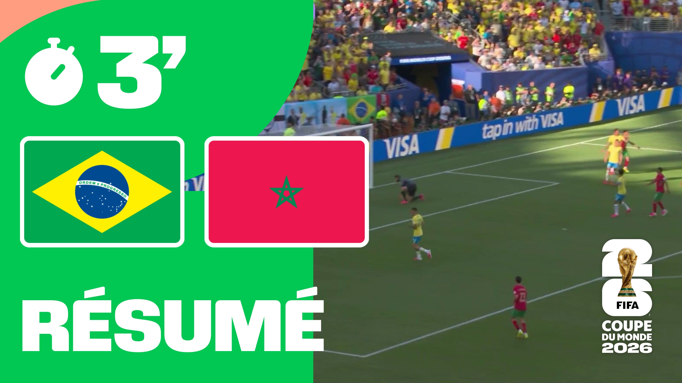 Résumé : Brésil / Maroc