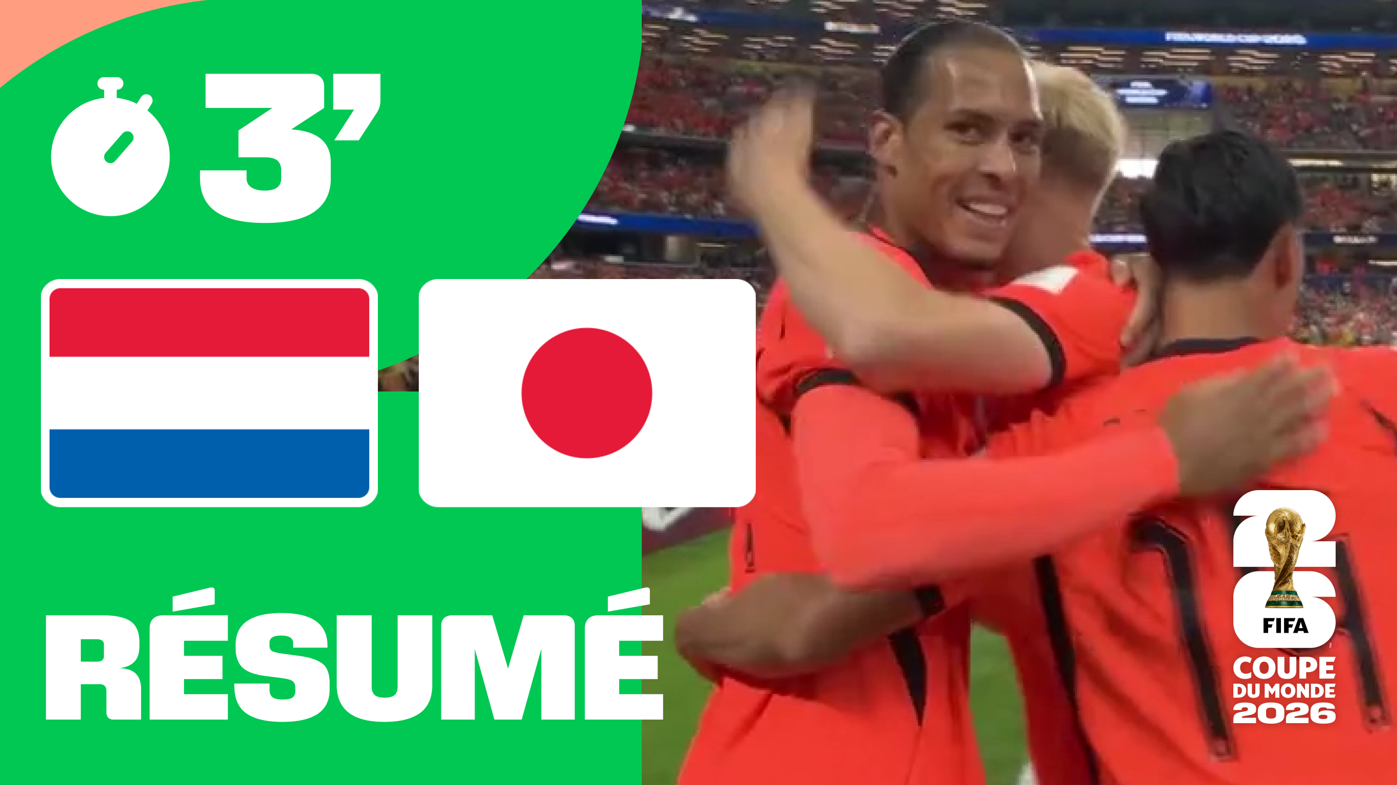Résumé : Pays-Bas / Japon