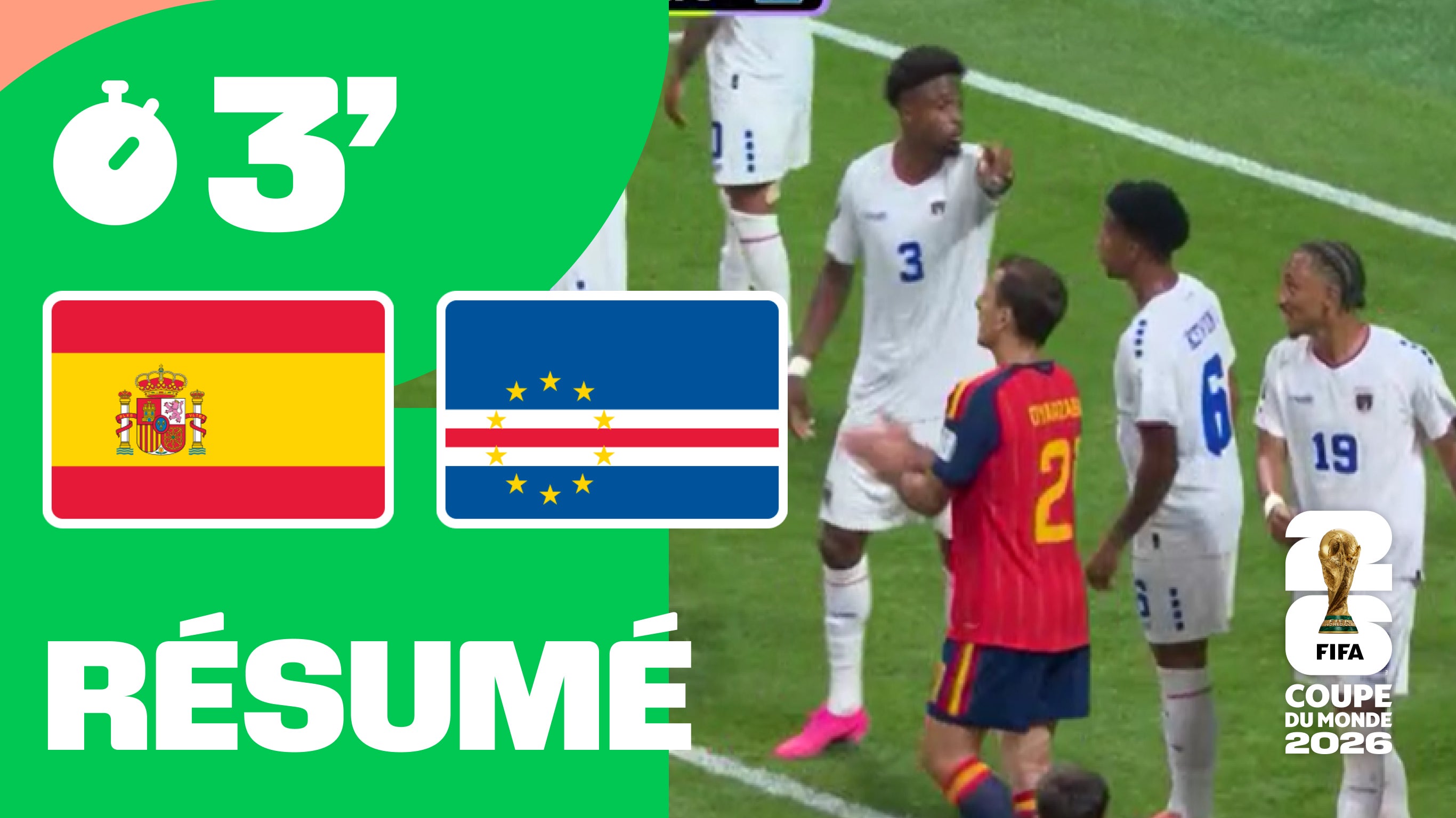 Résumé : Espagne / Cap-Vert
