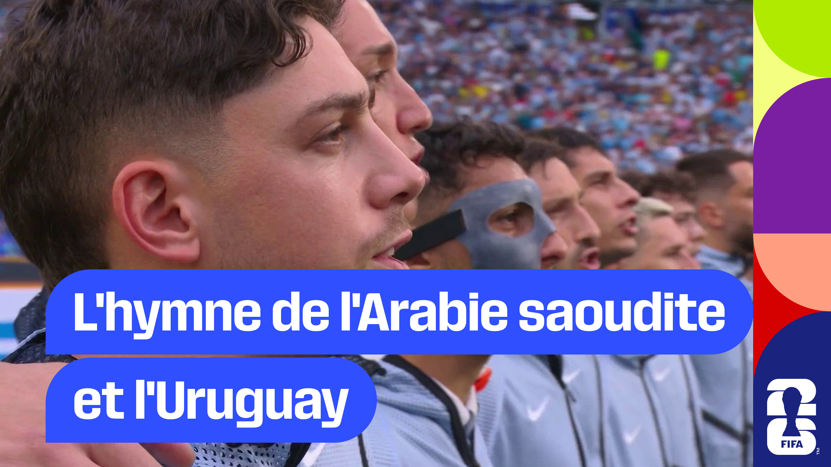 L'hymne de l'Arabie saoudite et l'Uruguay