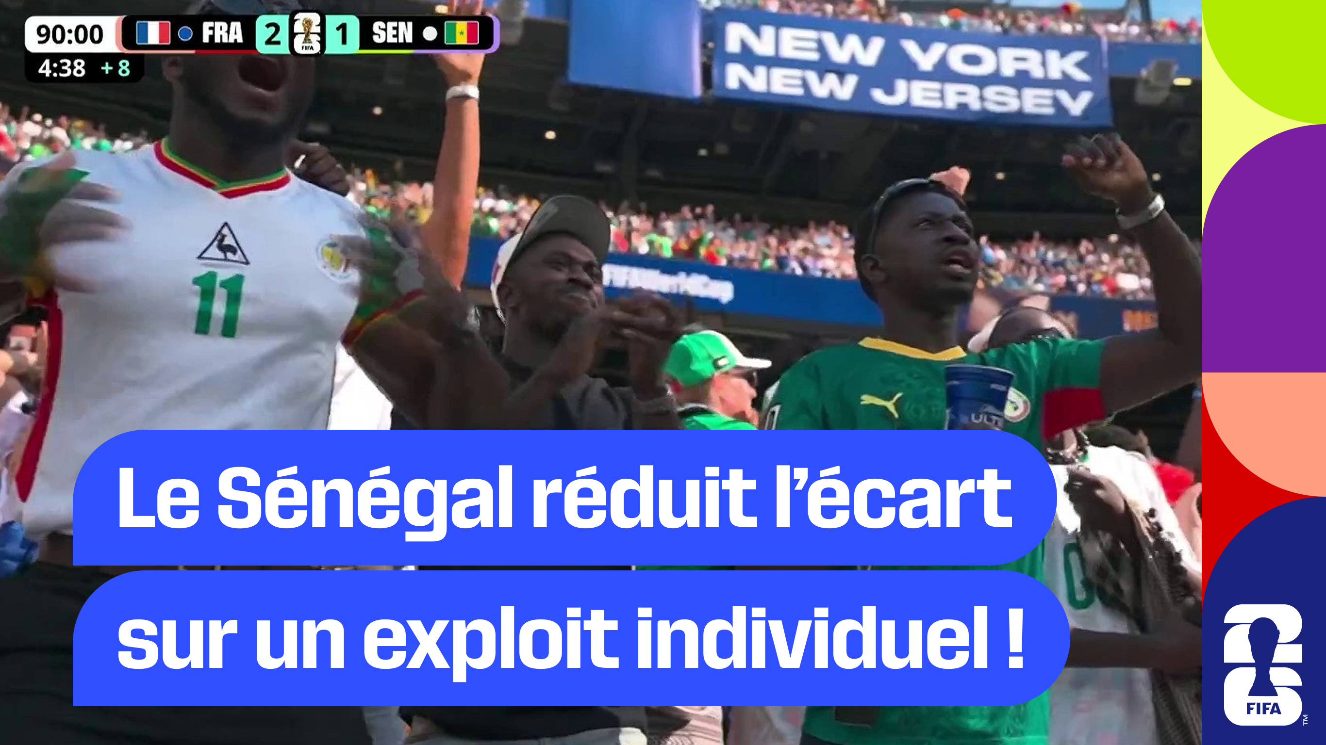 Le Sénégal réduit l’écart sur un exploit individuel !