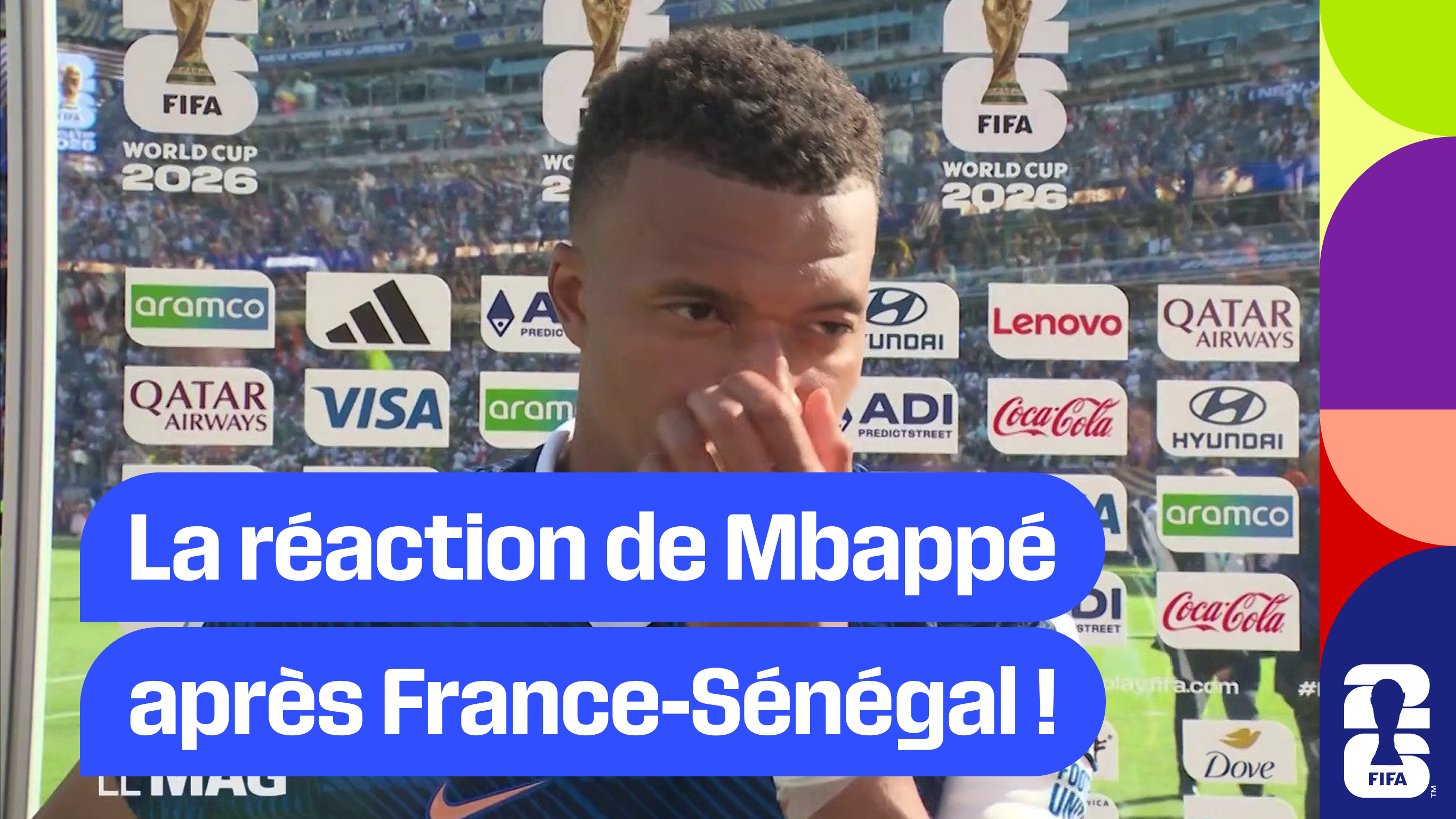 La réaction de Mbappé après France-Sénégal !
