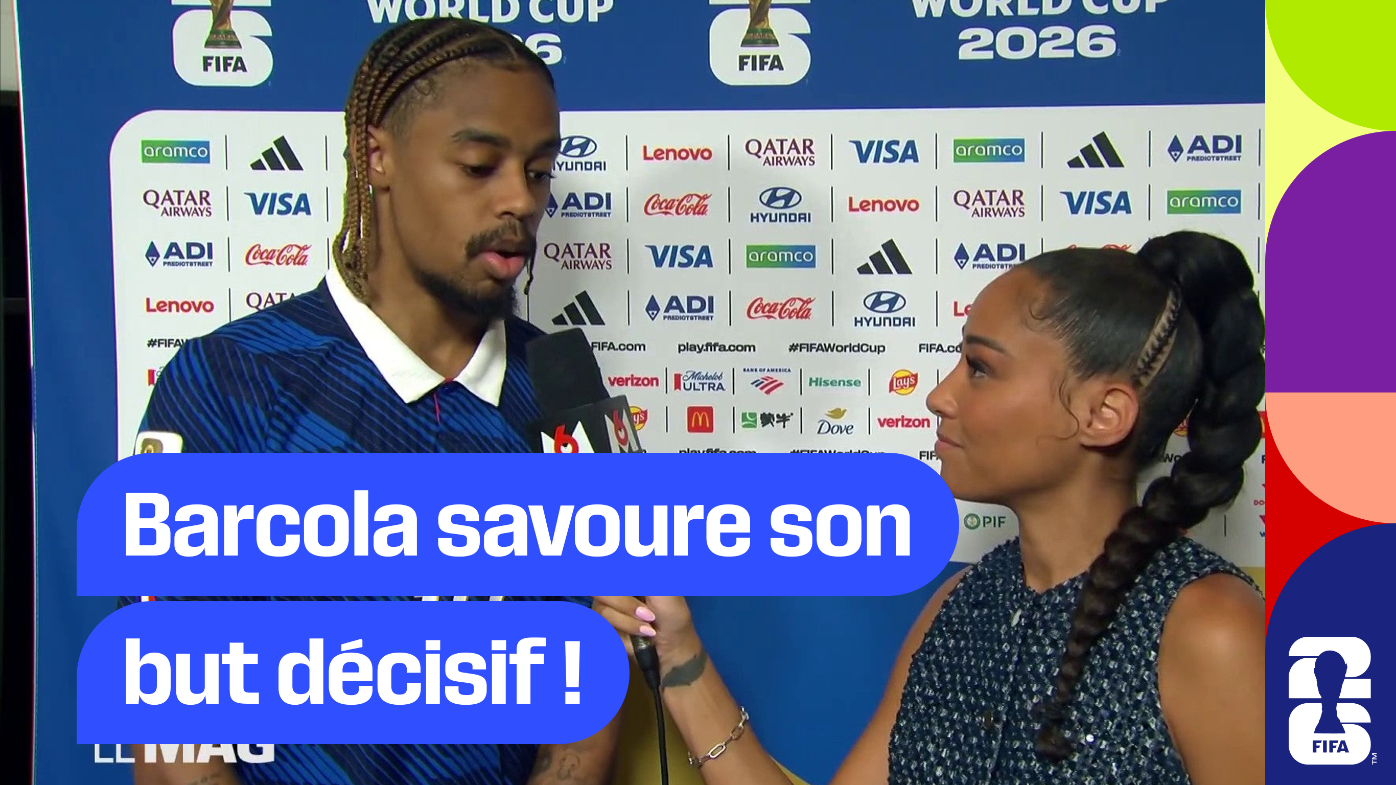 Barcola savoure son but décisif !