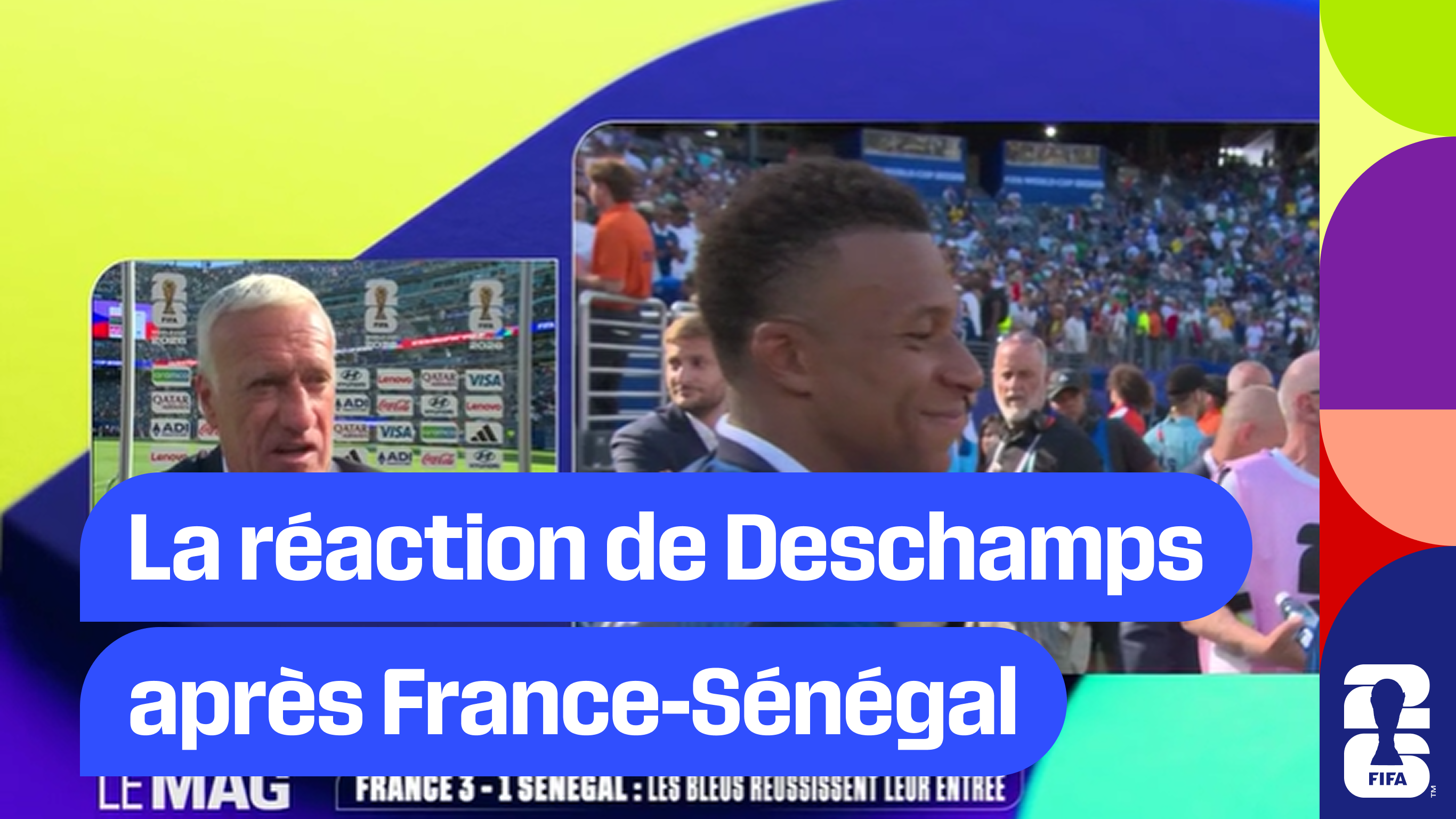 La réaction de Deschamps après France-Sénégal !