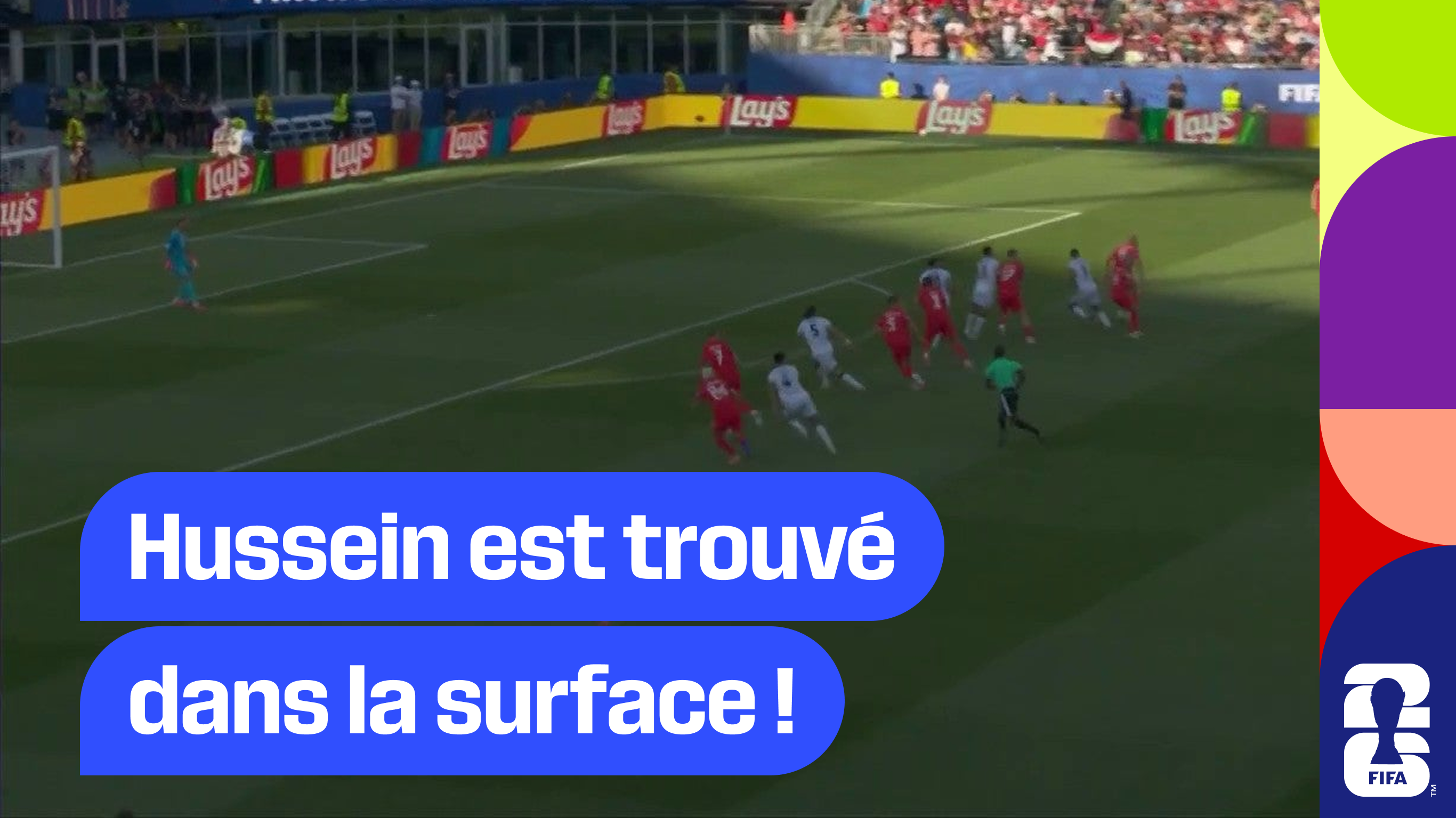 Hussein est trouvé dans la surface !