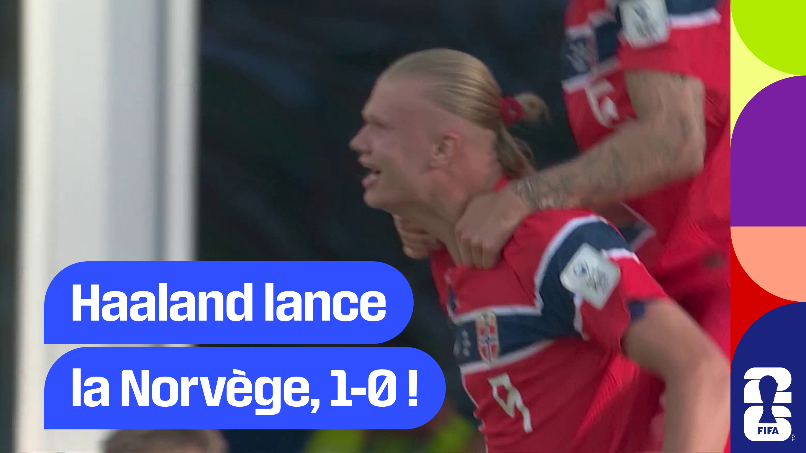Haaland lance la Norvège, 1-0 !