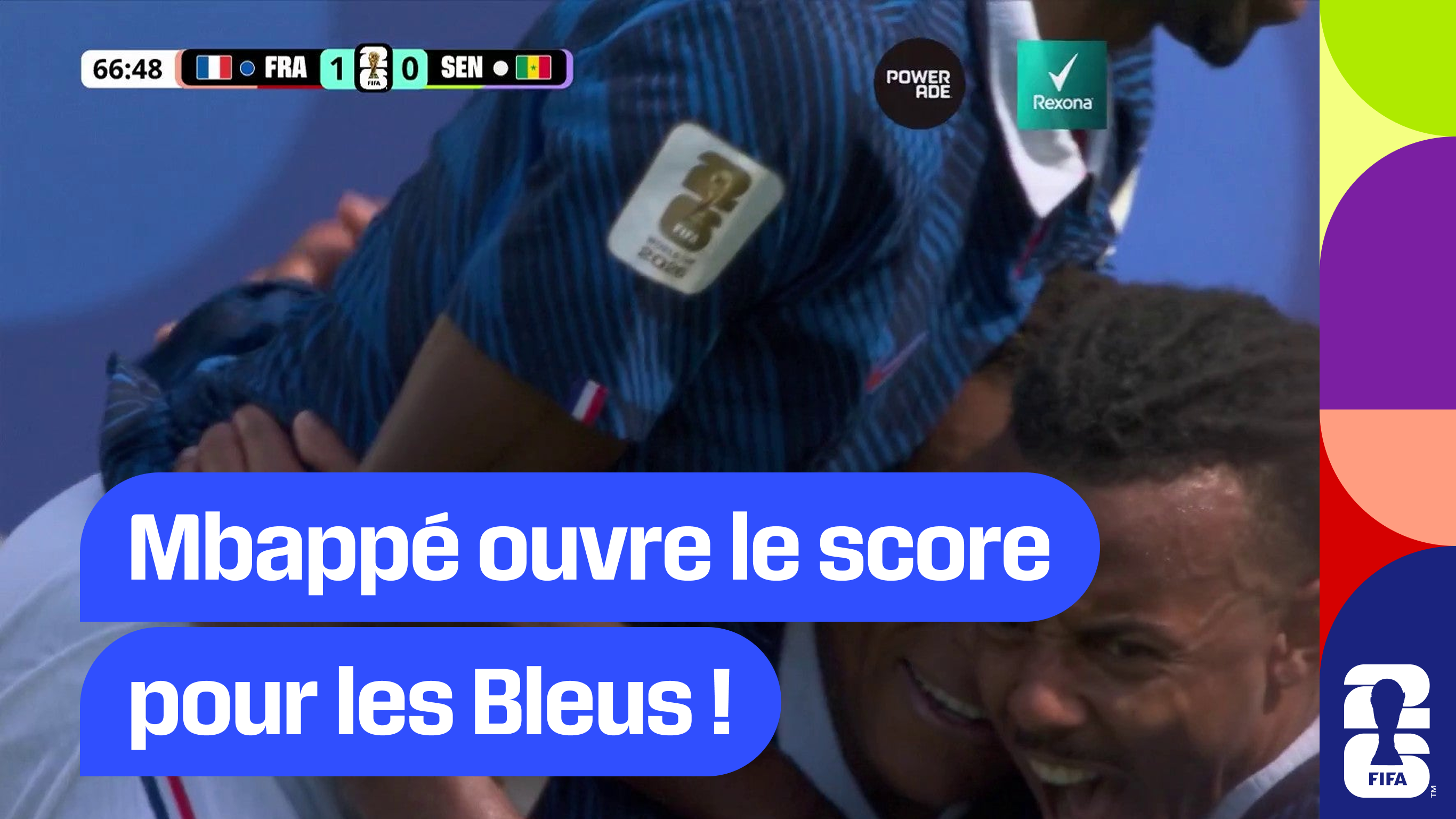 Mbappé ouvre le score pour les Bleus ! 1-0
