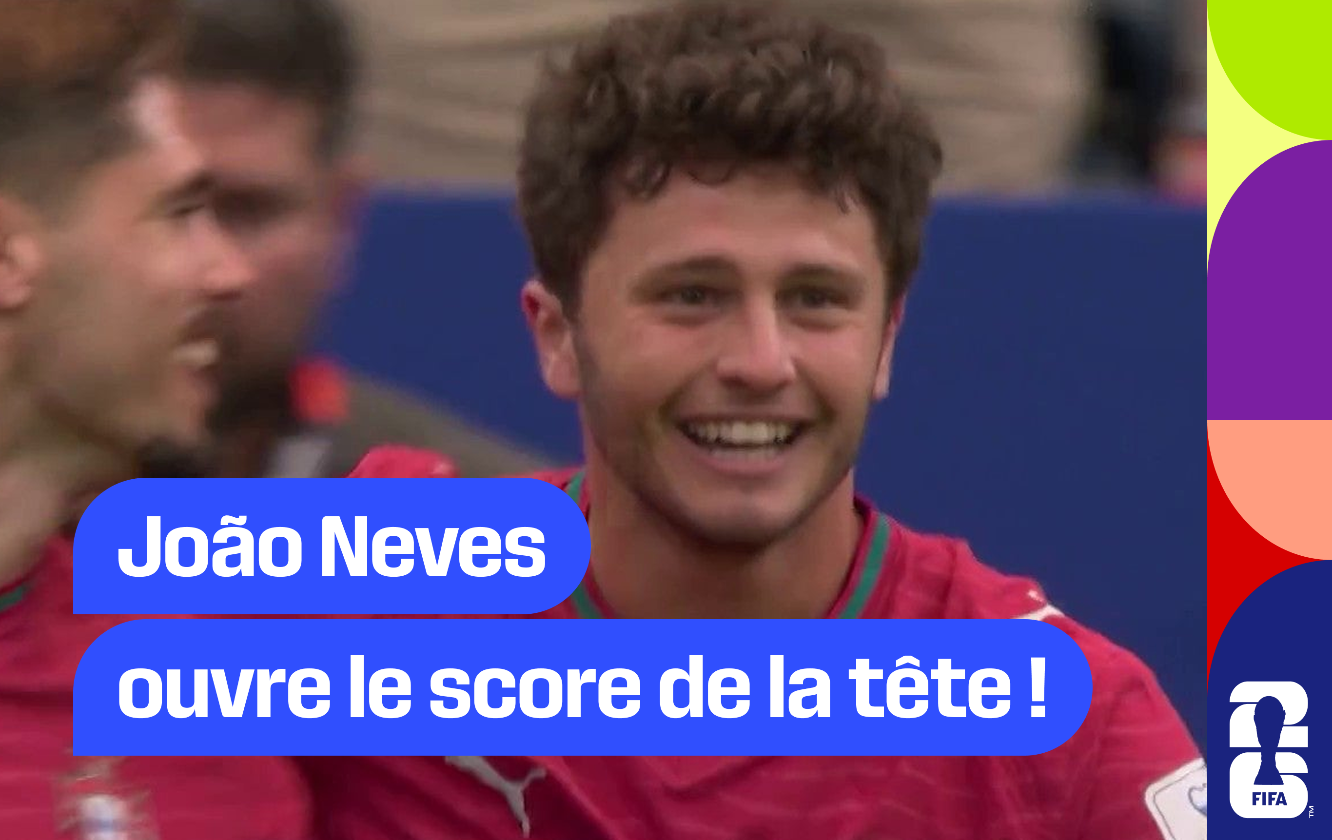 João Neves ouvre le score de la tête !