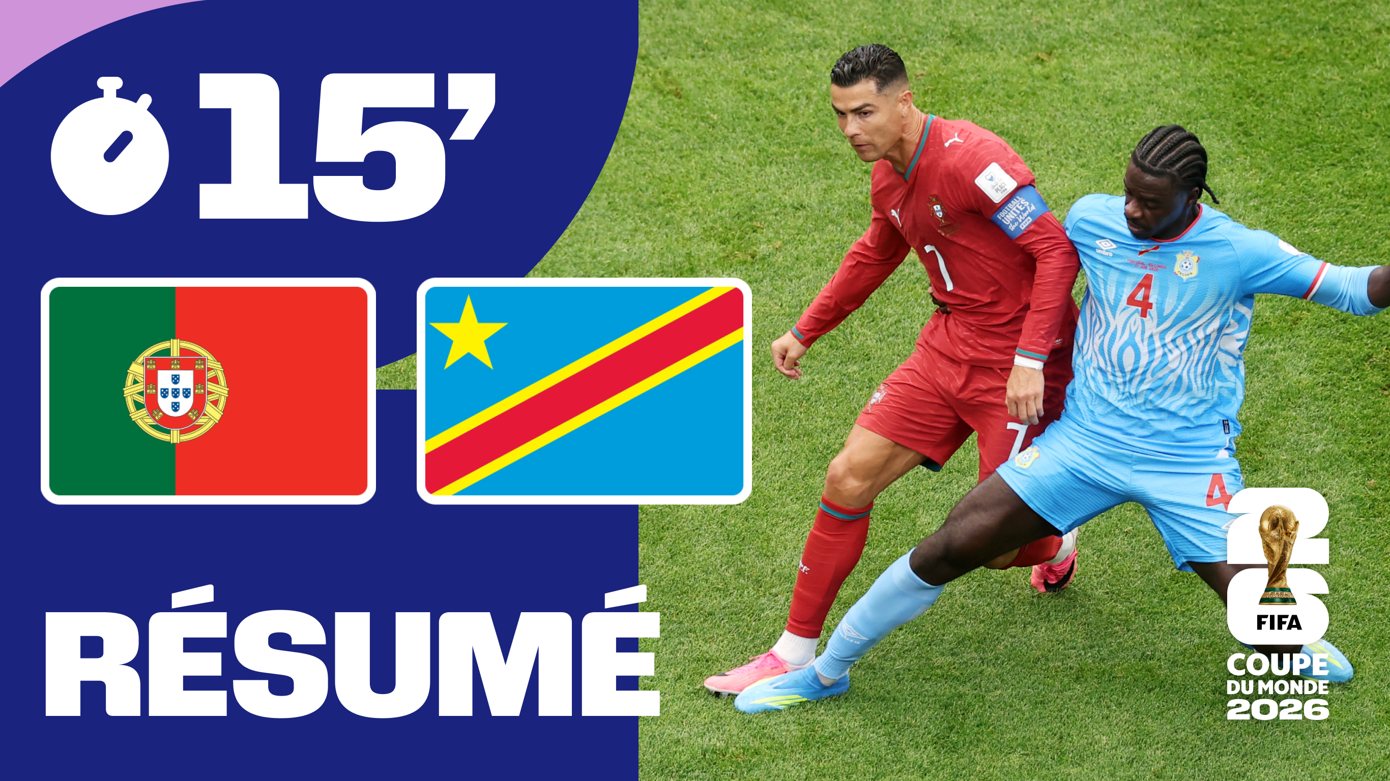 Portugal / RD Congo : Le résumé en 15 minutes