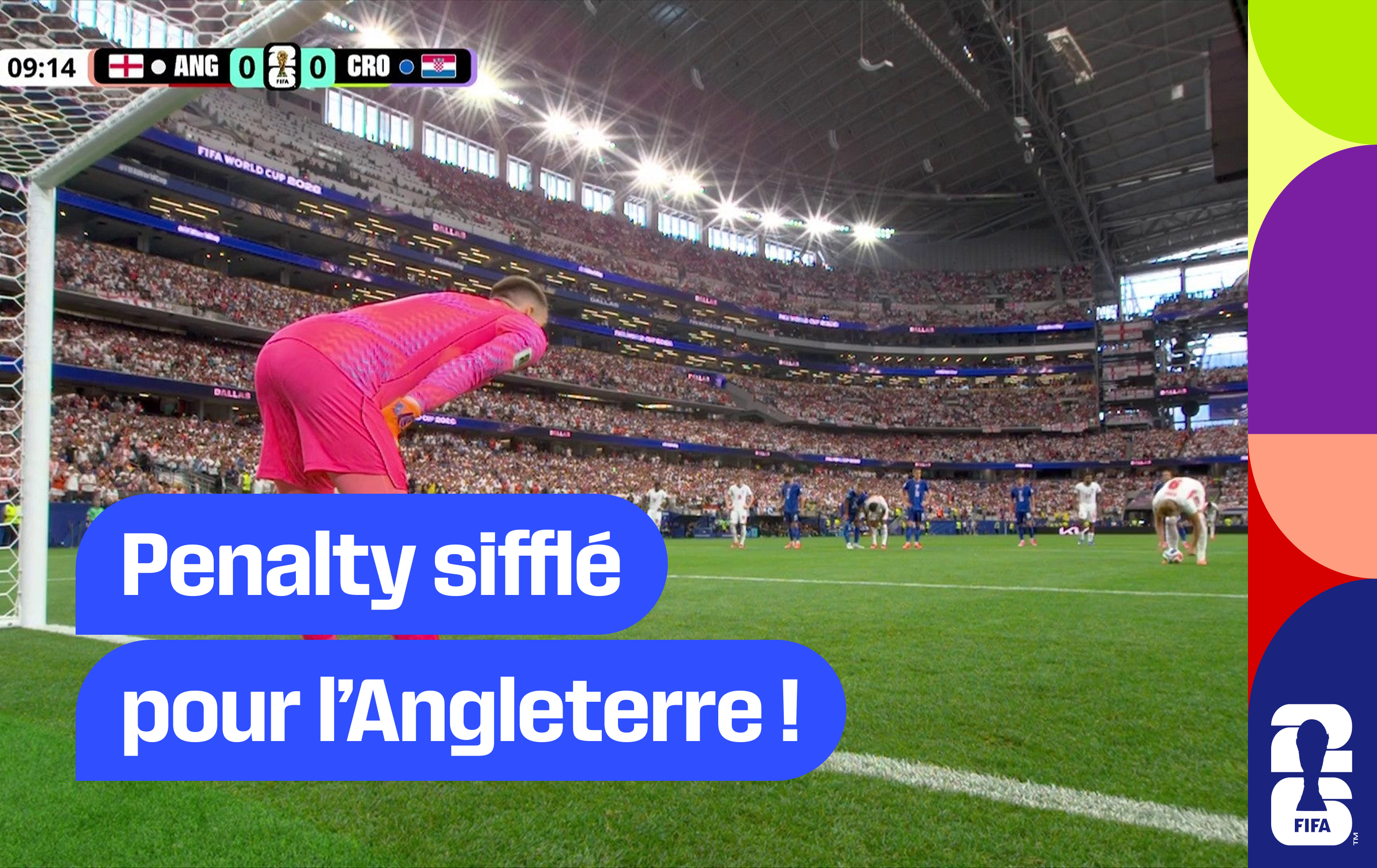 Penalty sifflé pour l’Angleterre !