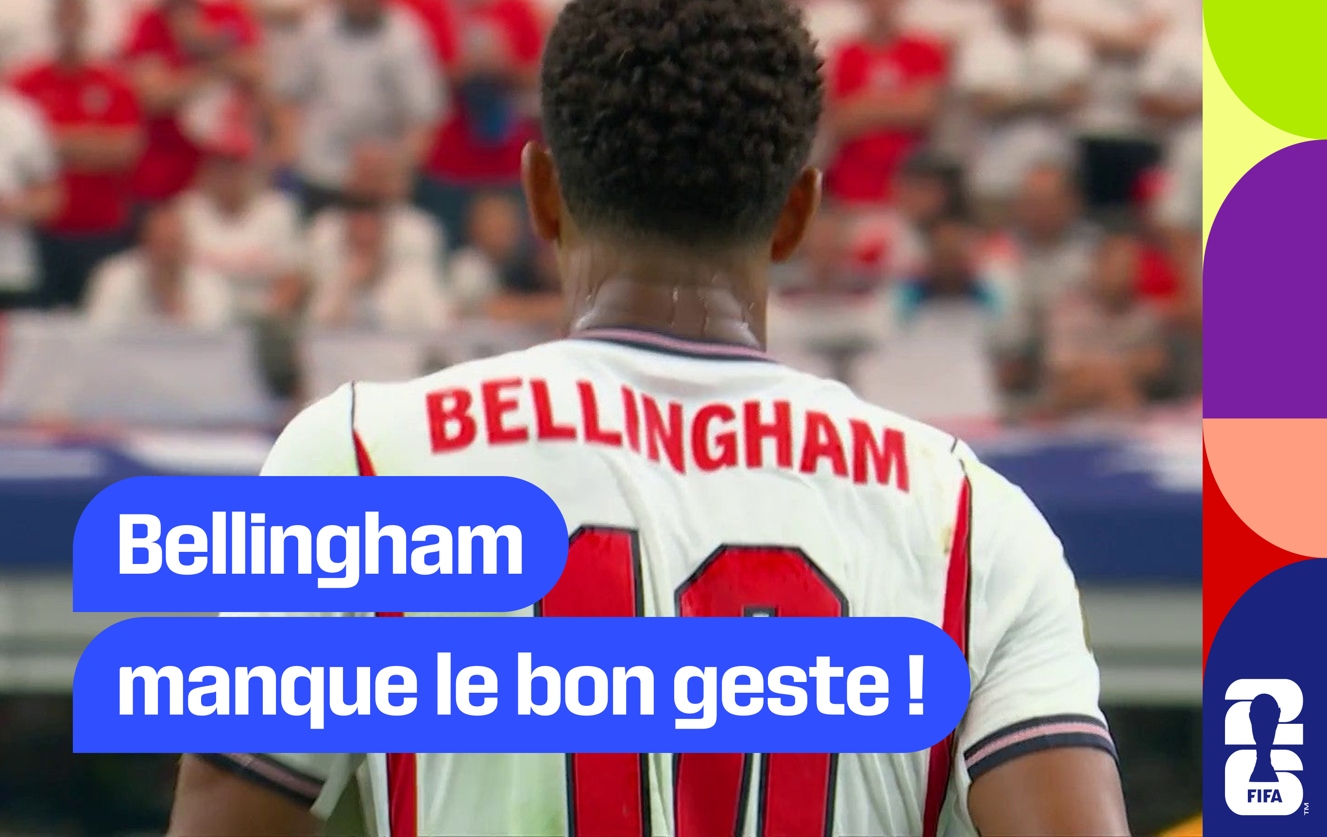 Bellingham manque le bon geste !