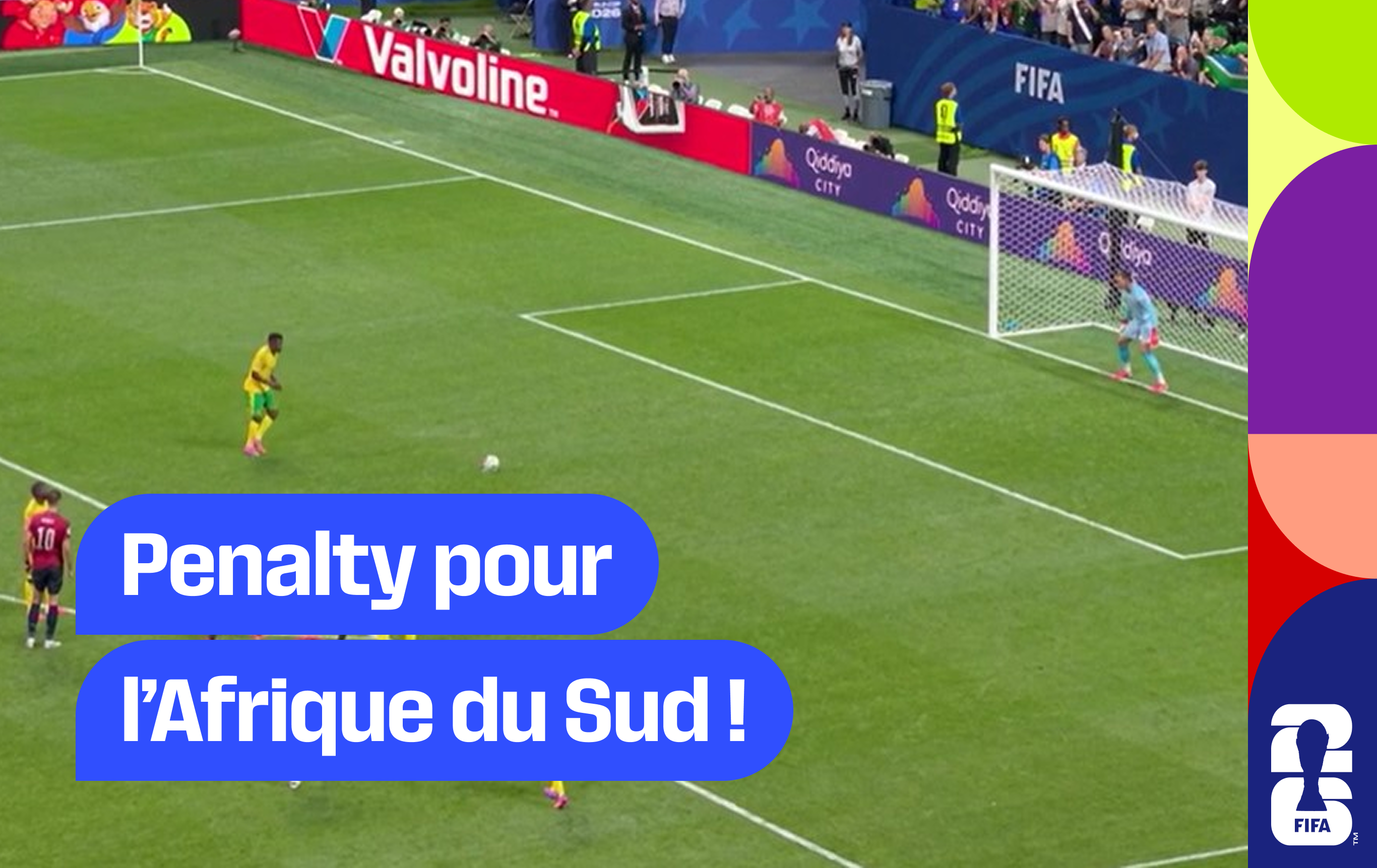 Penalty pour l'Afrique du Sud !