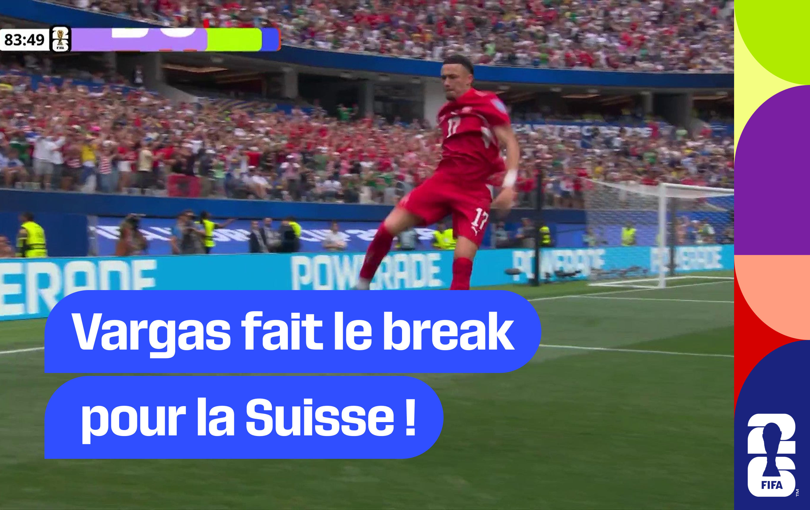 Vargas fait le break pour la Suisse !