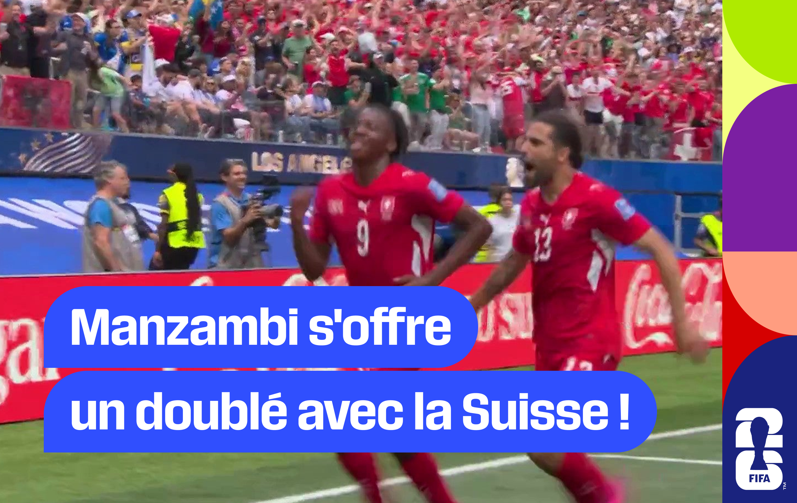 Manzambi s'offre un doublé avec la Suisse !