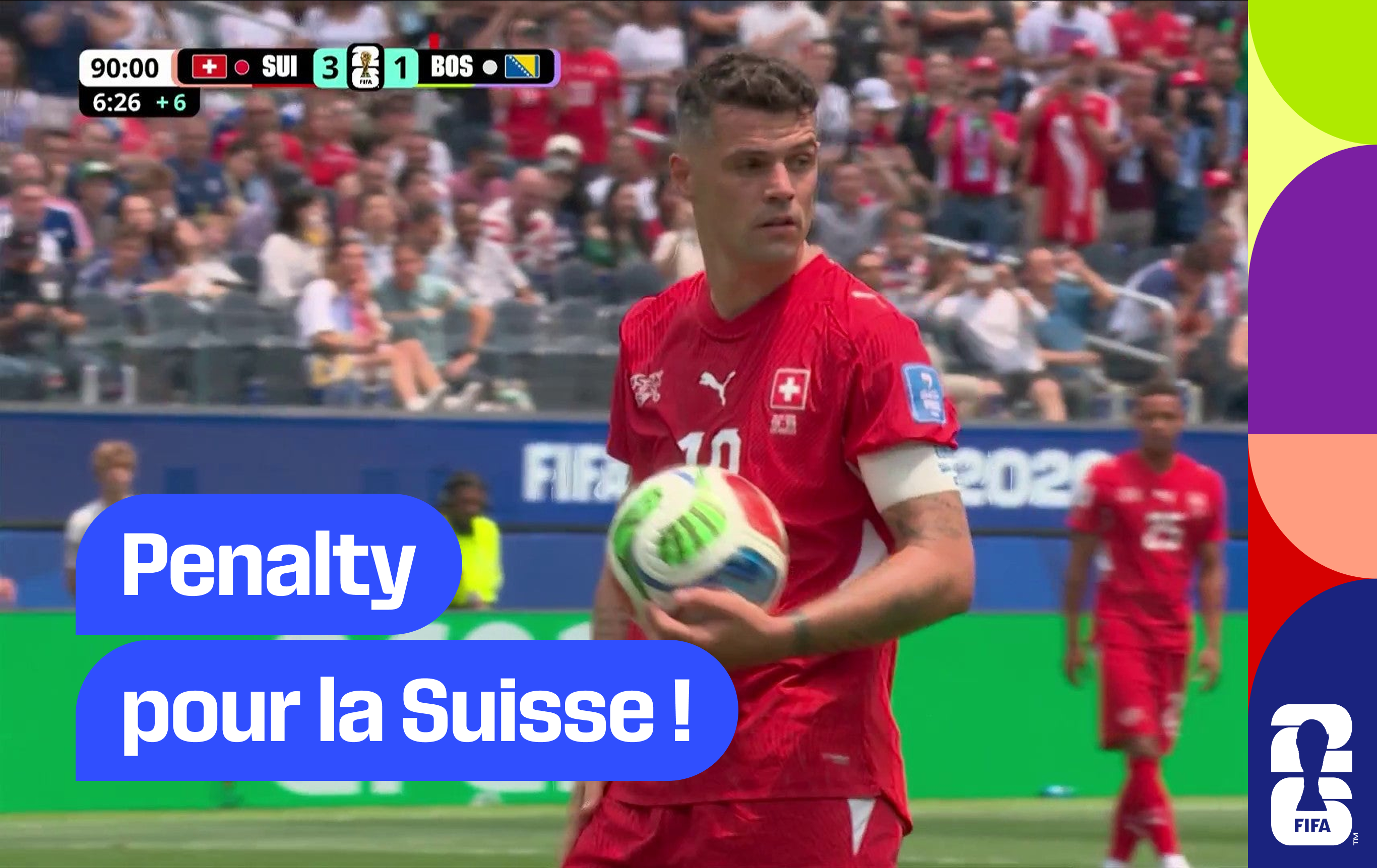 Penalty pour la Suisse !