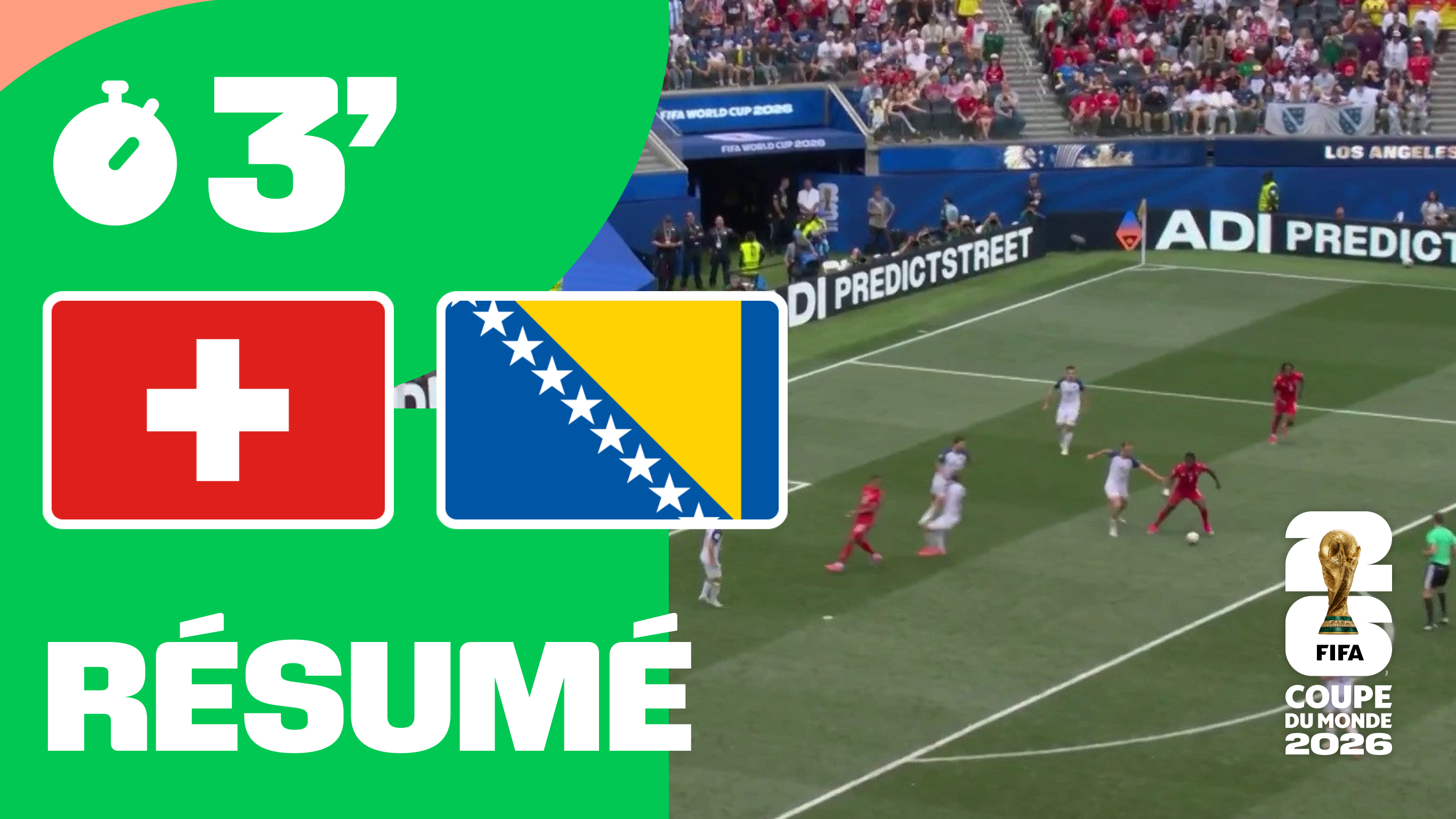Suisse / Bosnie-Herzégovine : Le résumé en 3 minutes