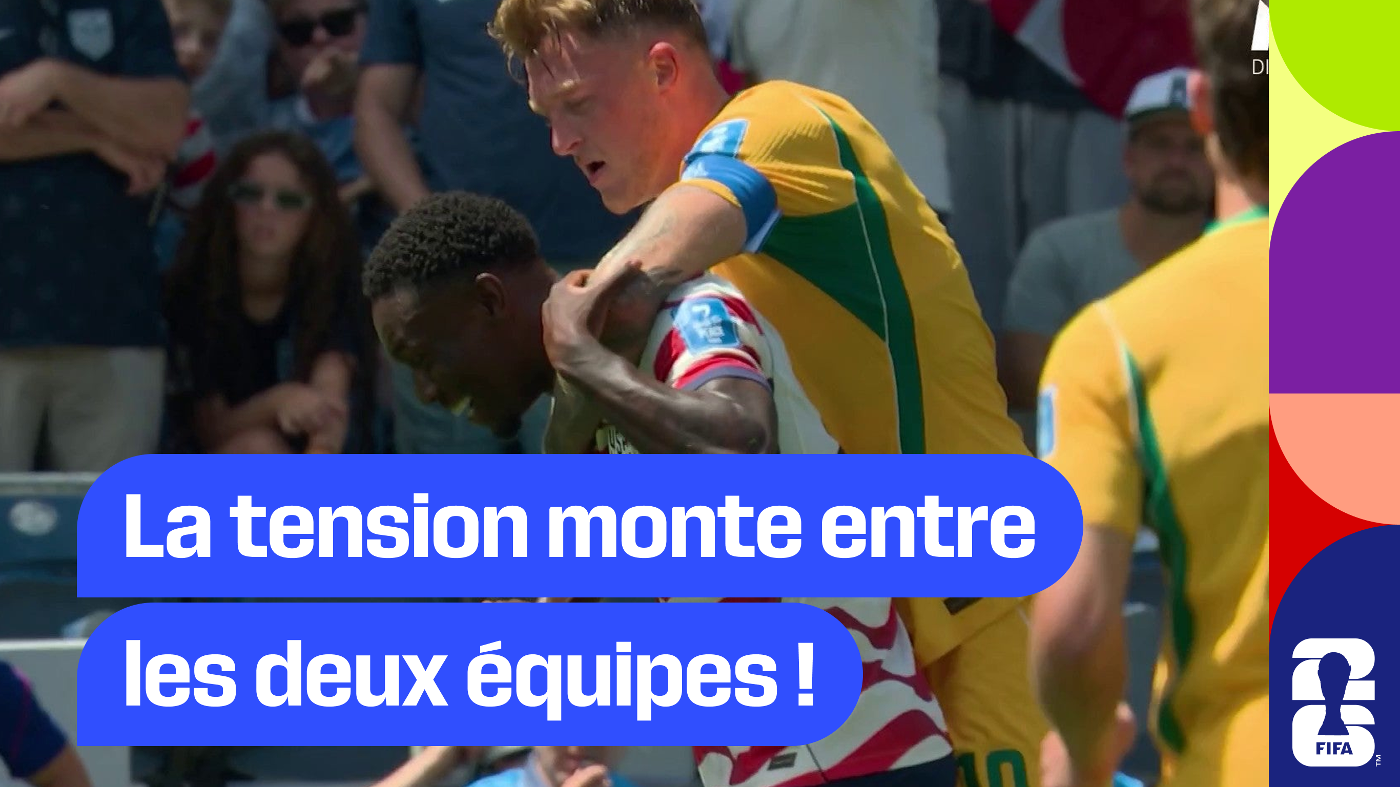 La tension monte entre les deux équipes !
