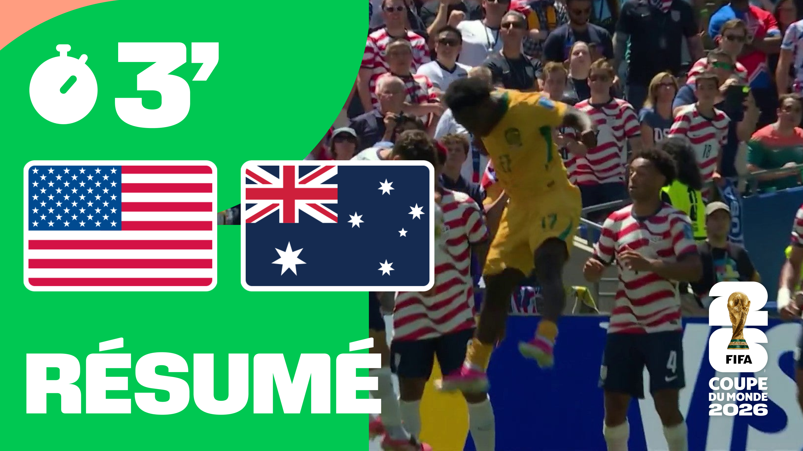 États-Unis / Australie : le résumé en 3 minutes
