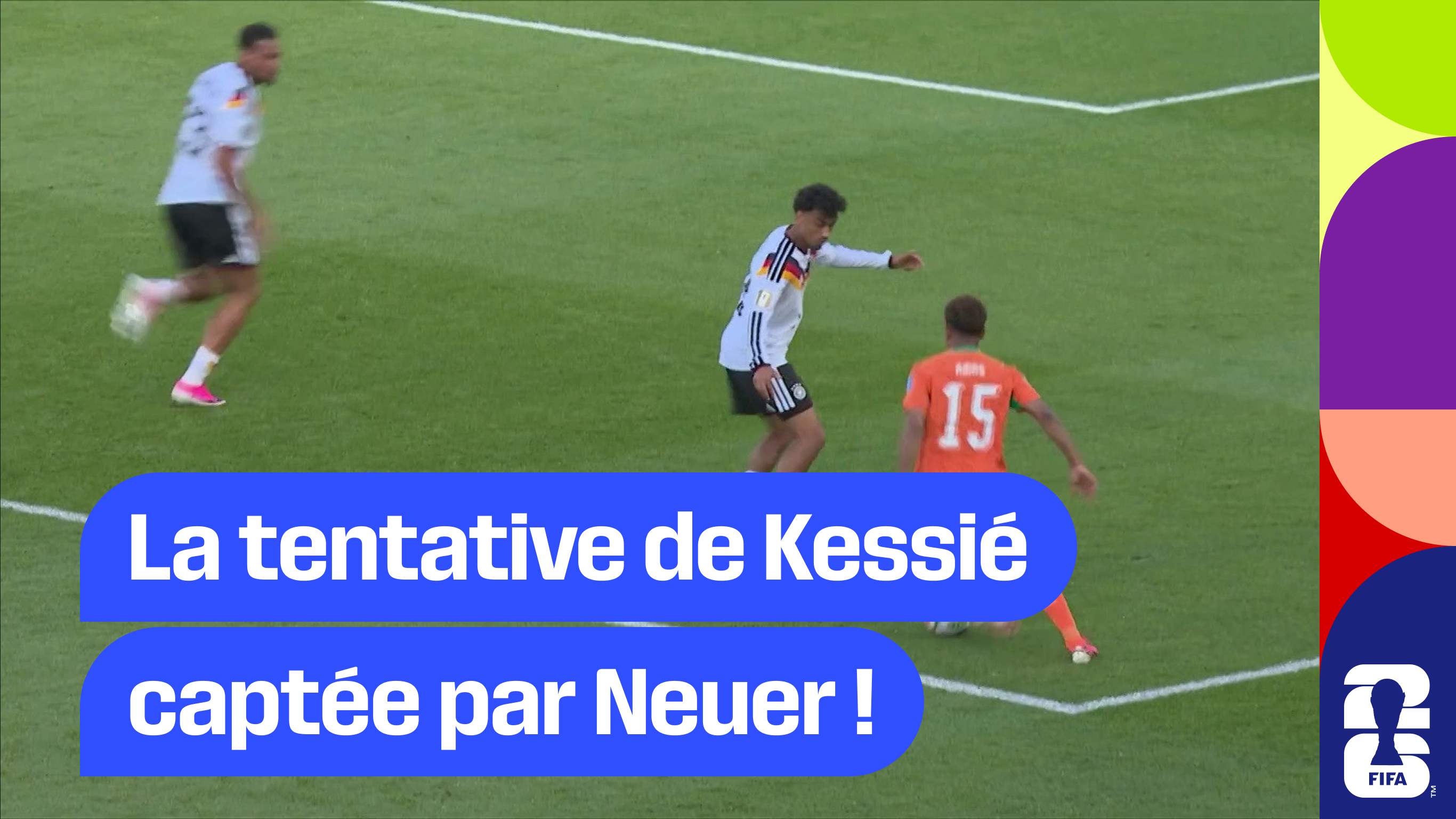 La tentative de Kessié captée par Neuer !