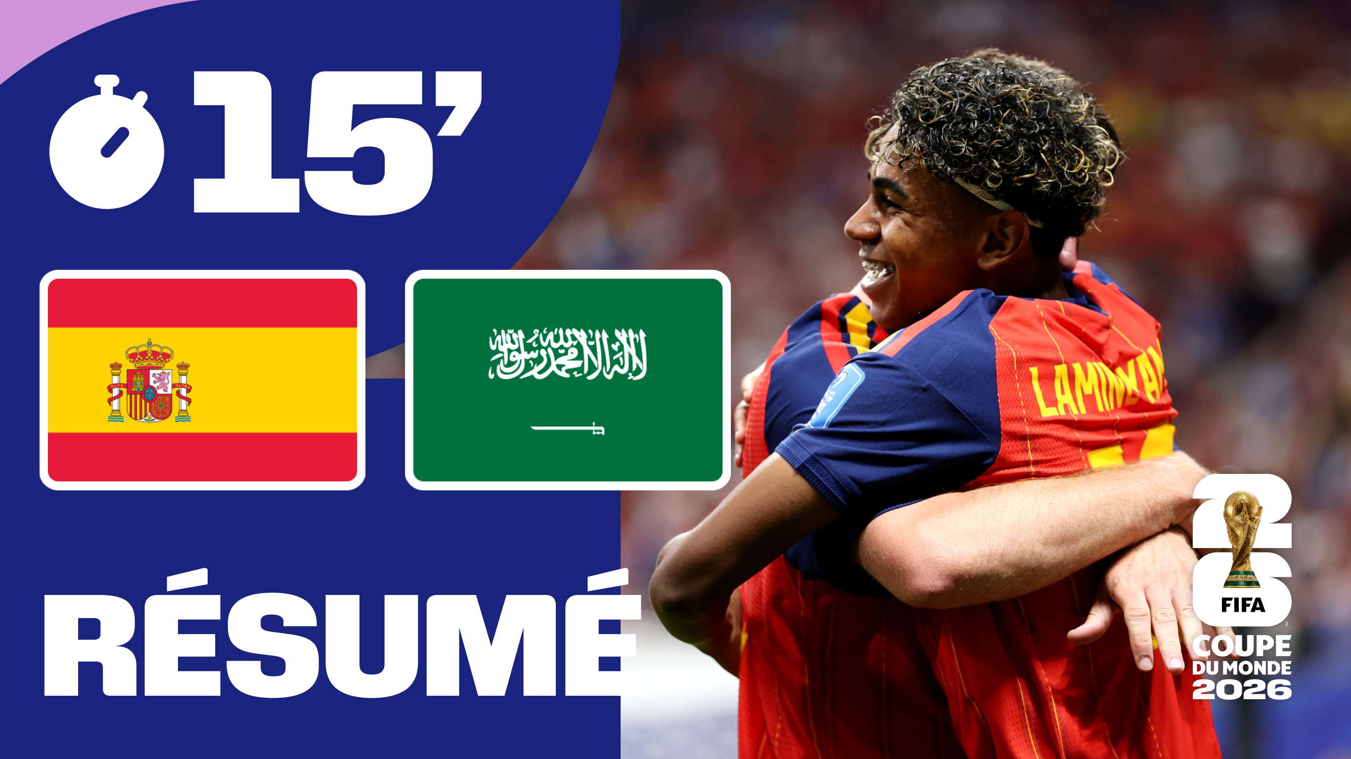 Espagne / Arabie saoudite : le résumé en 15 minutes