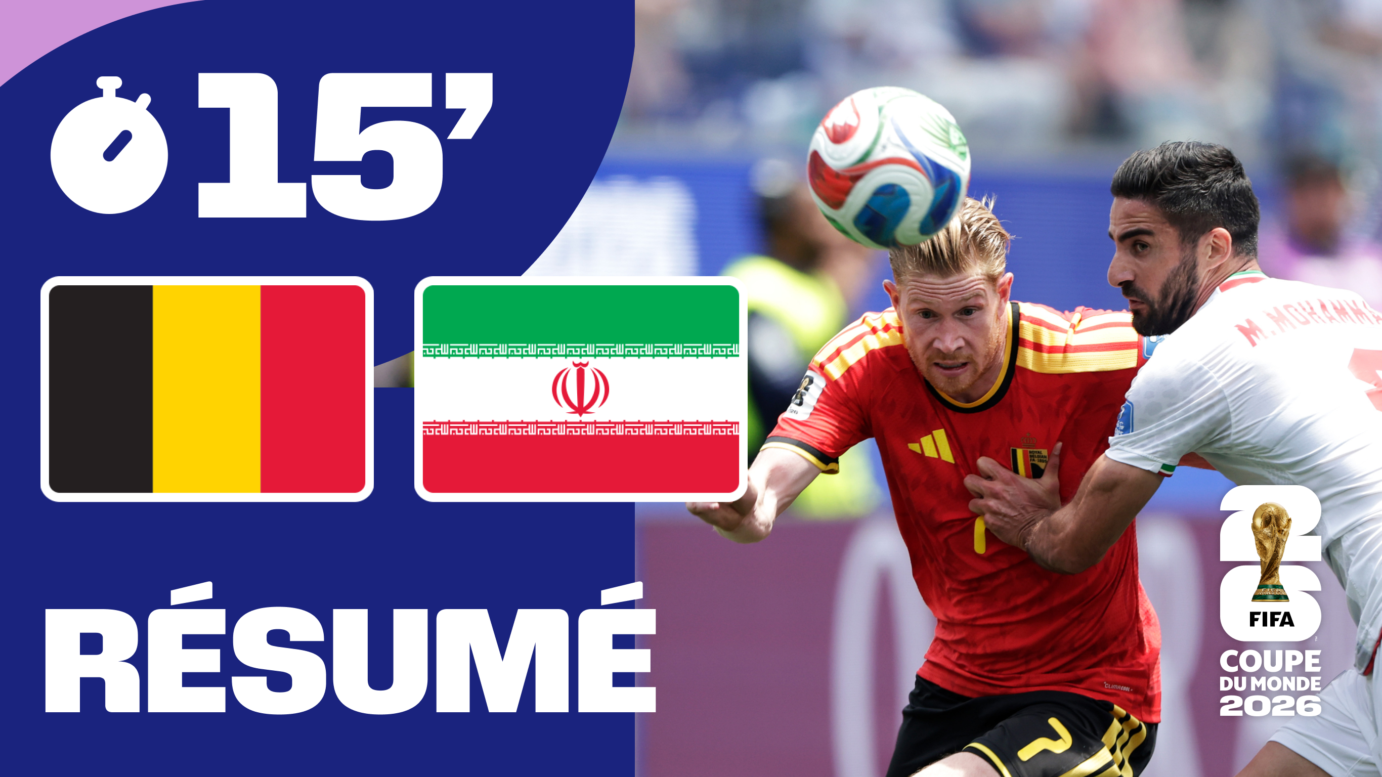 Belgique / Iran : le résumé en 15 minutes