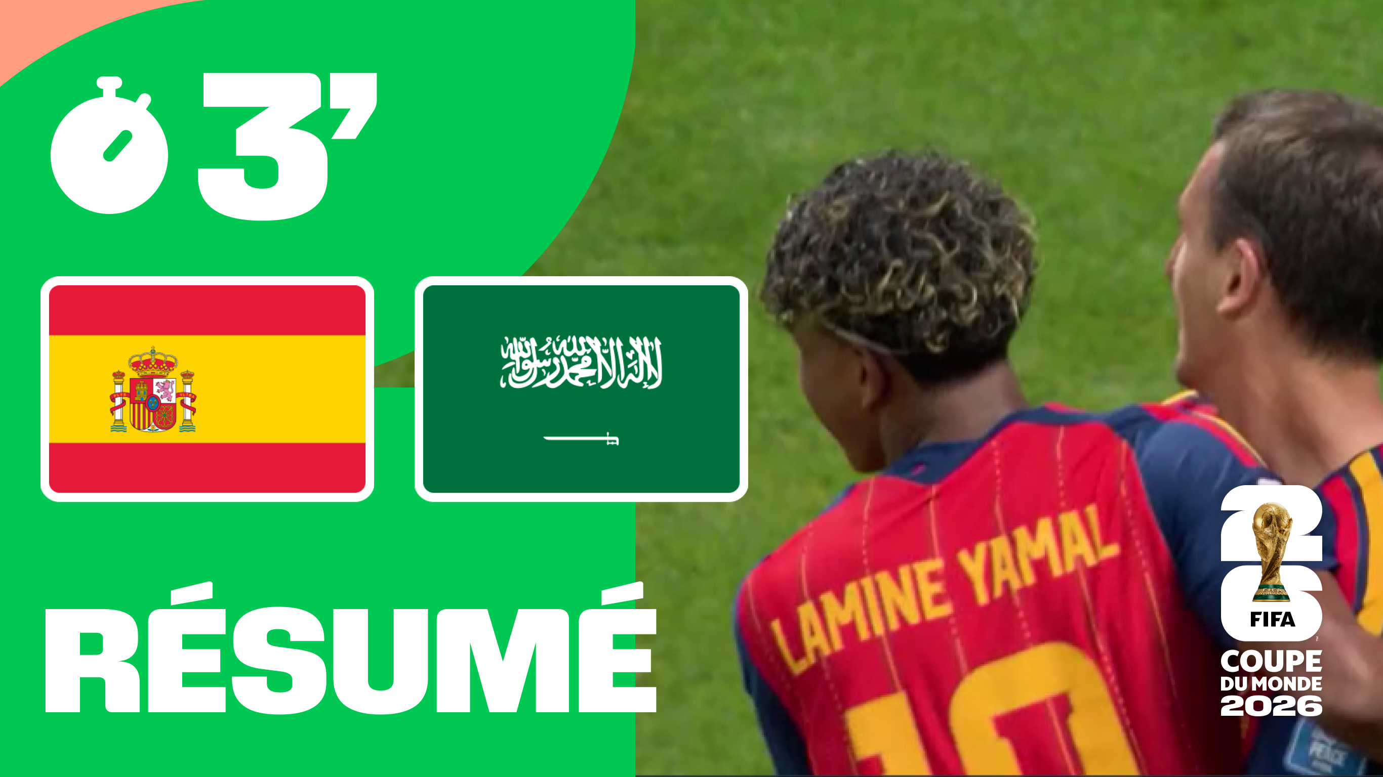 Espagne / Arabie saoudite : le résumé en 3 minutes