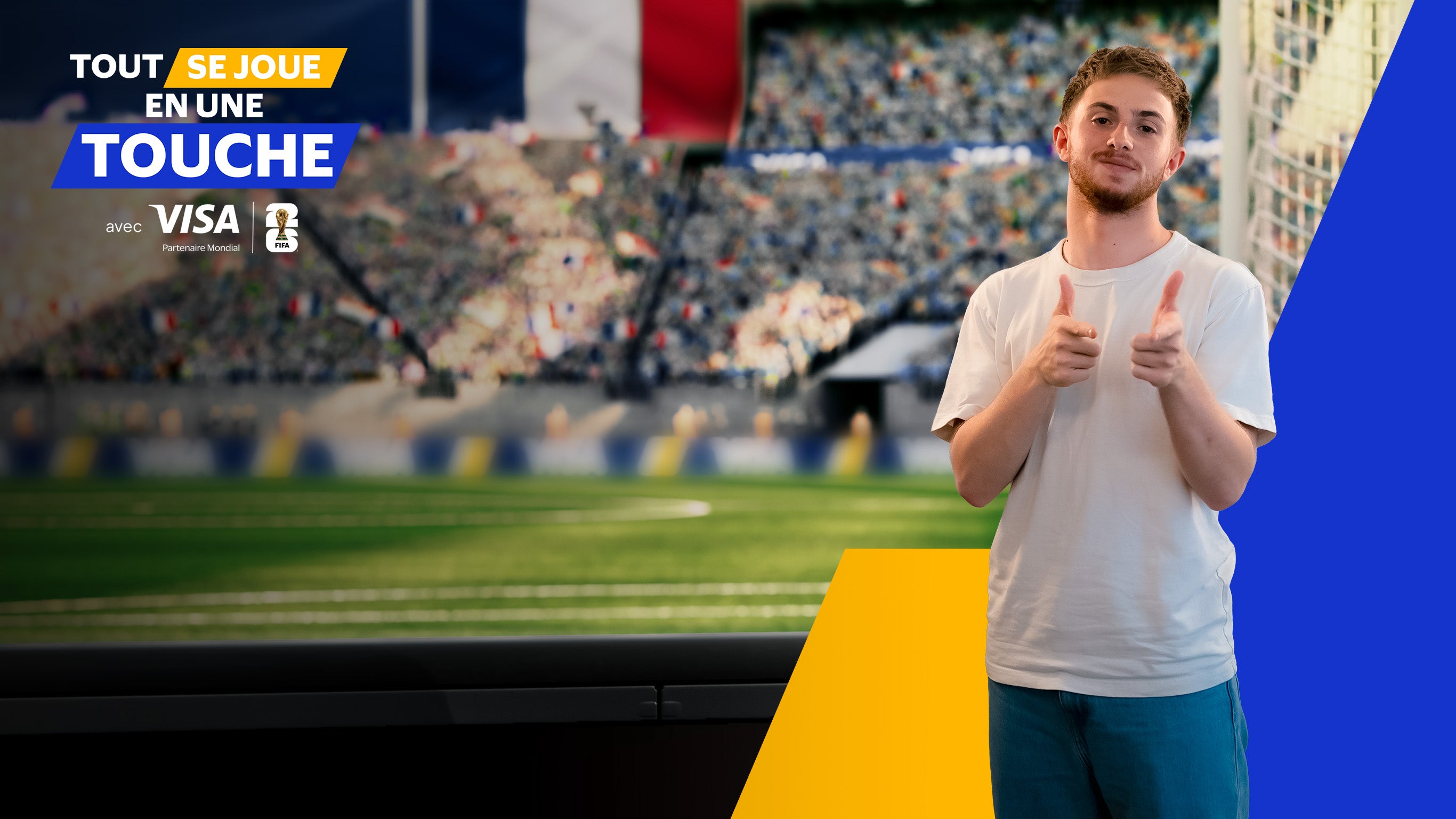 Avec Visa tout se joue en une touche