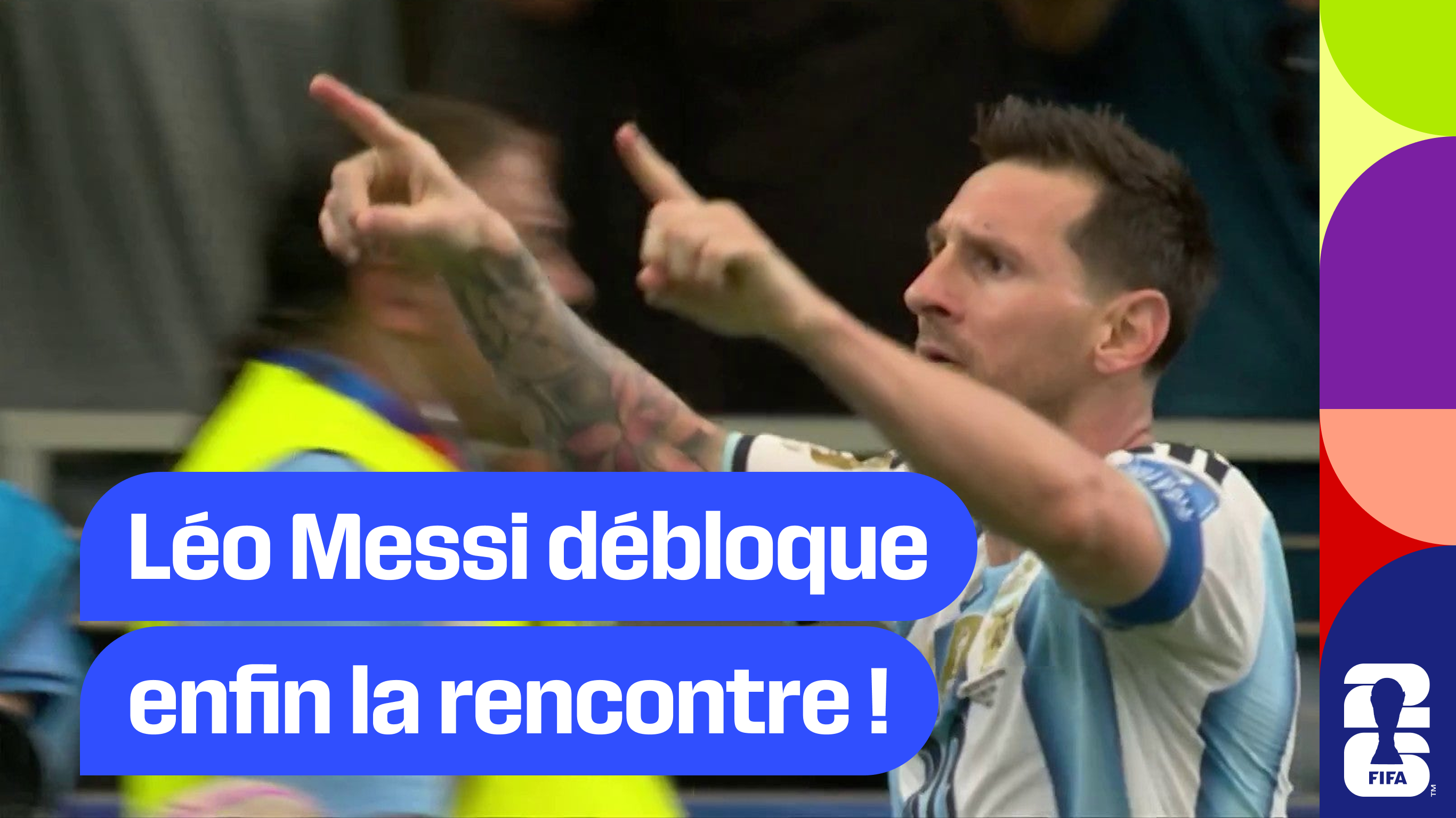 Léo Messi débloque enfin la rencontre !