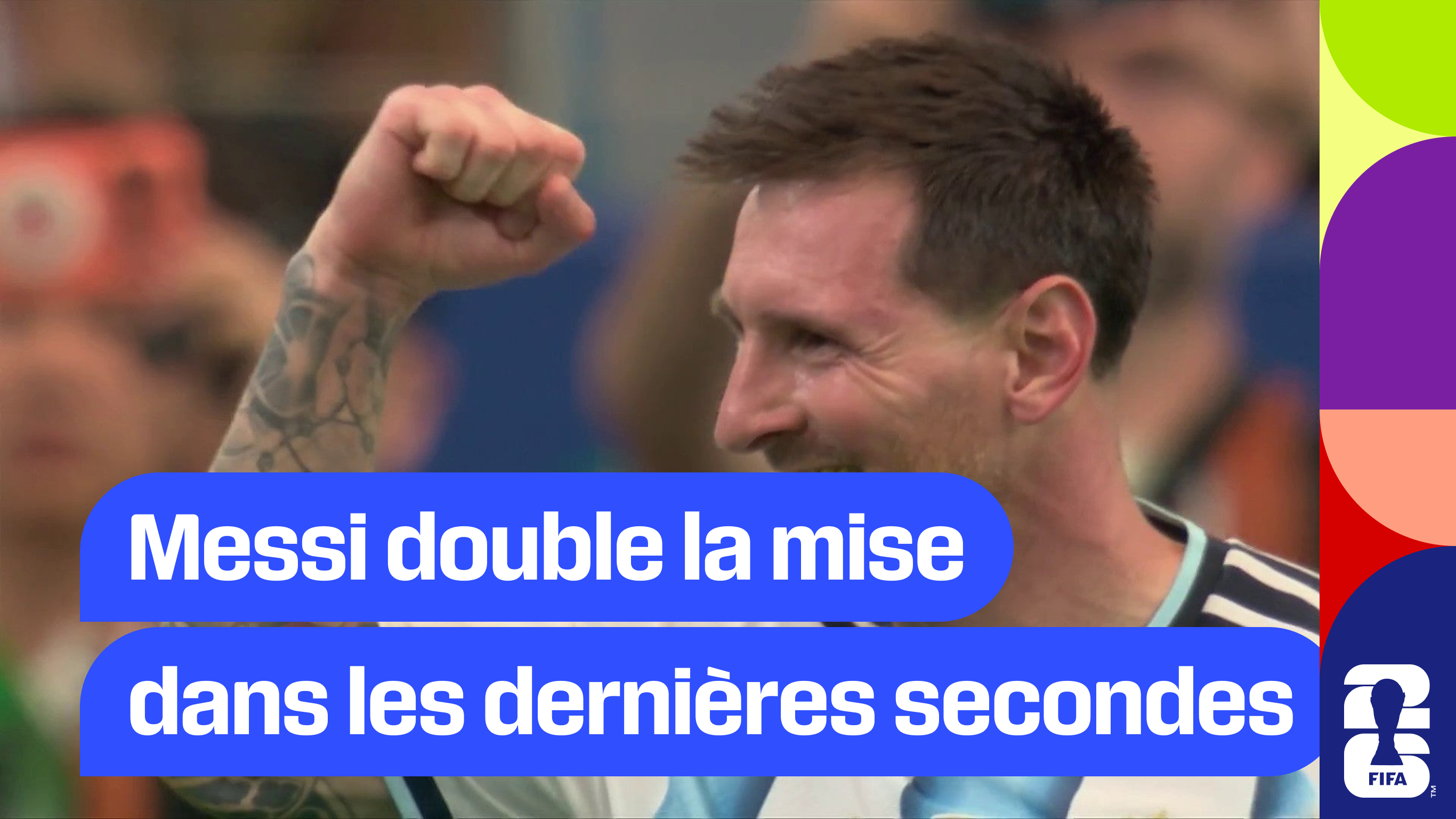 Messi double la mise dans les dernières secondes