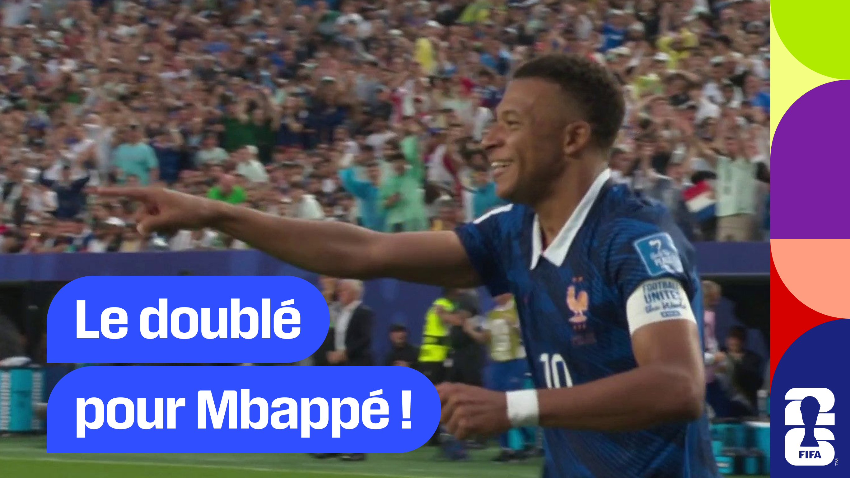 Le doublé pour Mbappé !