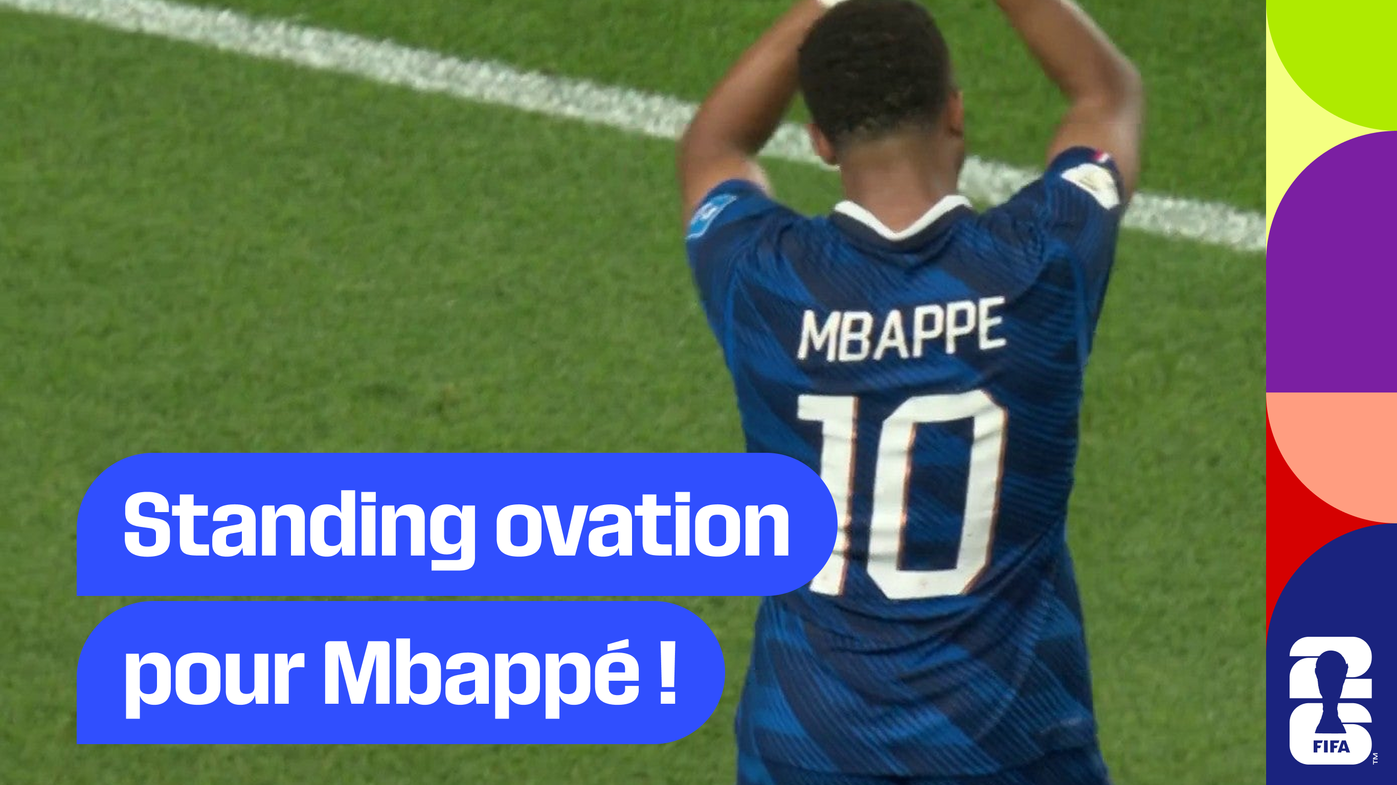 Standing ovation pour Mbappé !