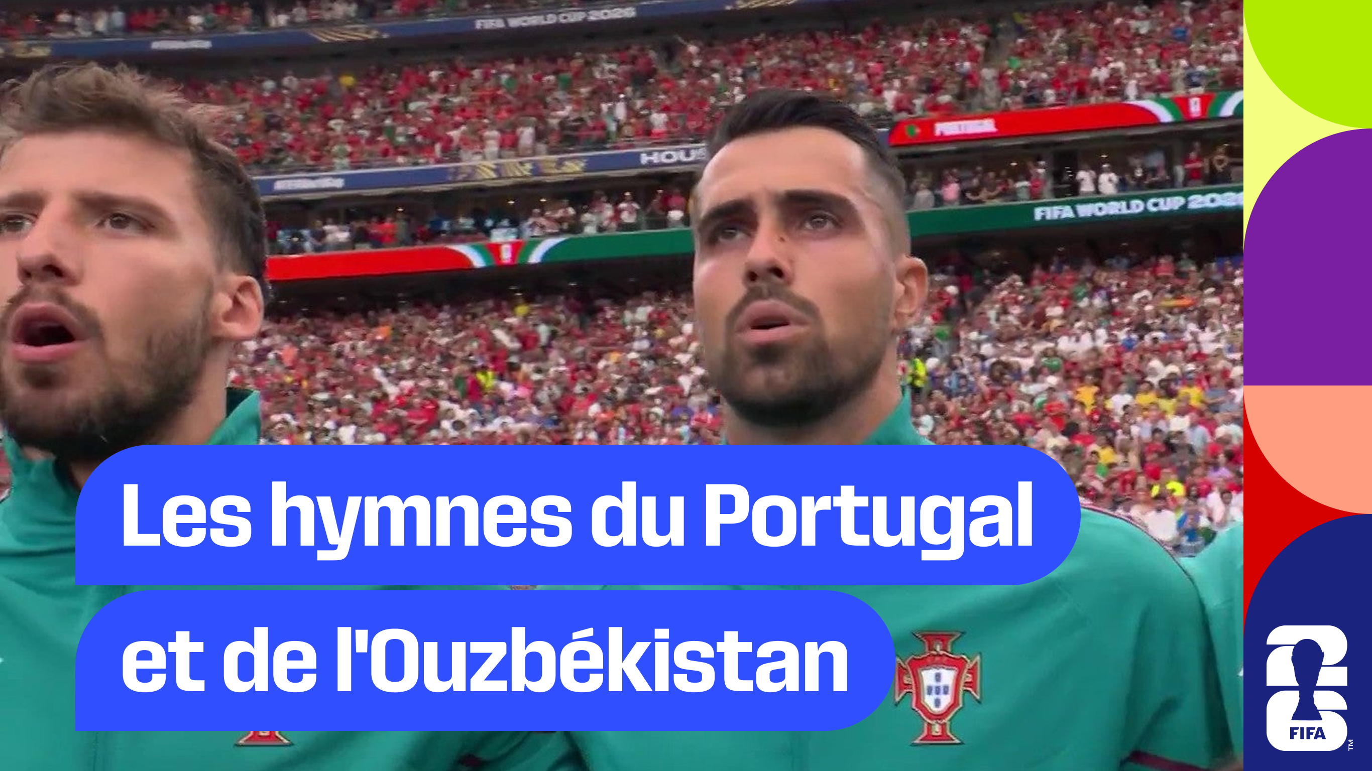 Les hymnes du Portugal et de l’Ouzbékistan