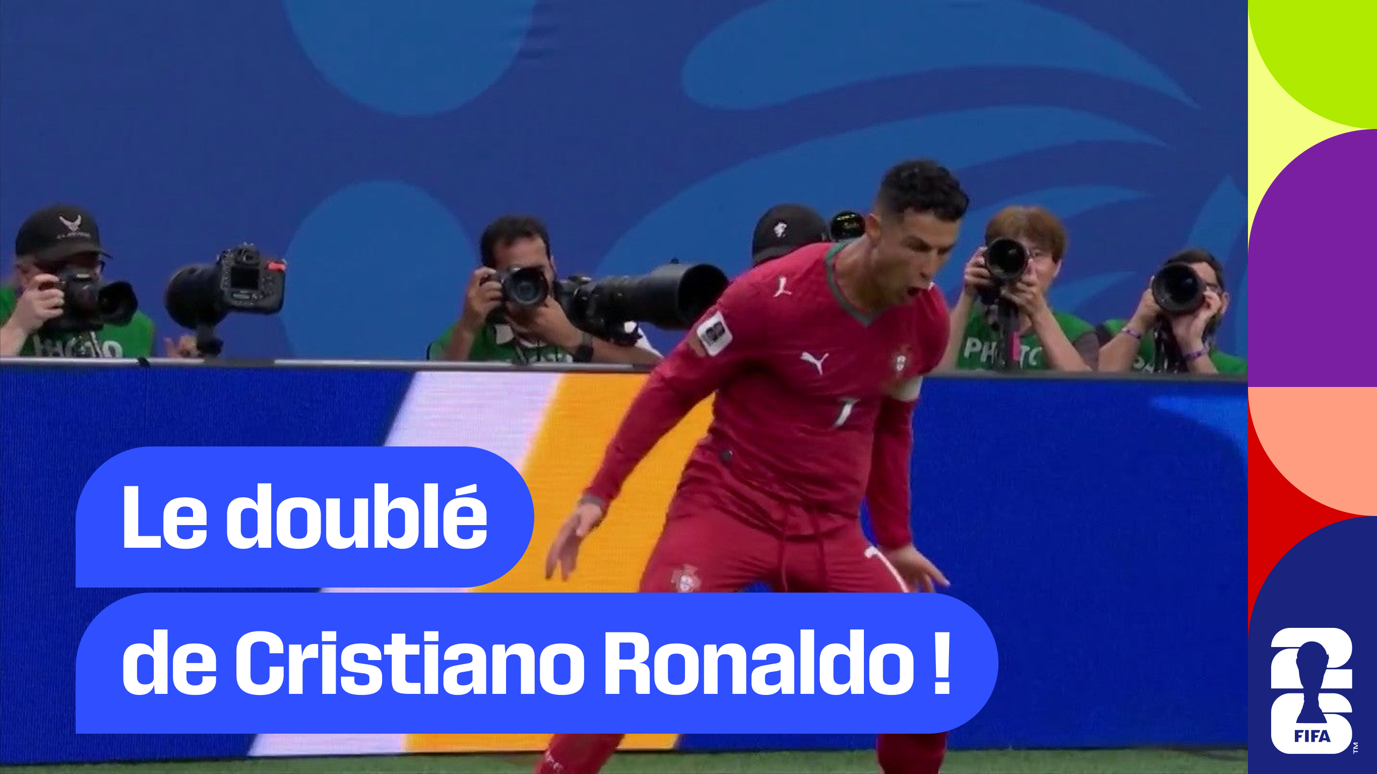 Le doublé de Cristiano Ronaldo !