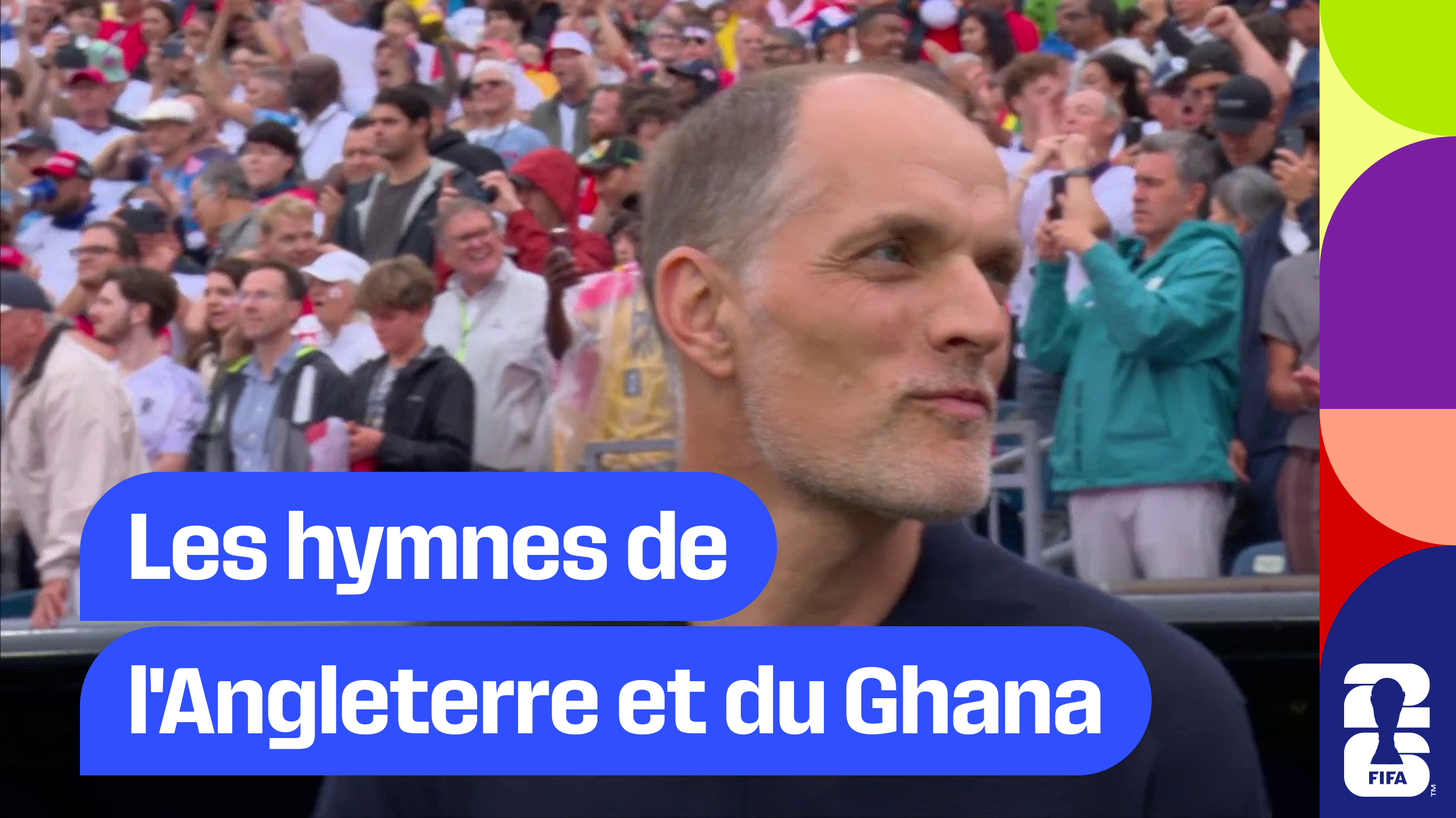 Les hymnes de l'Angleterre et du Ghana