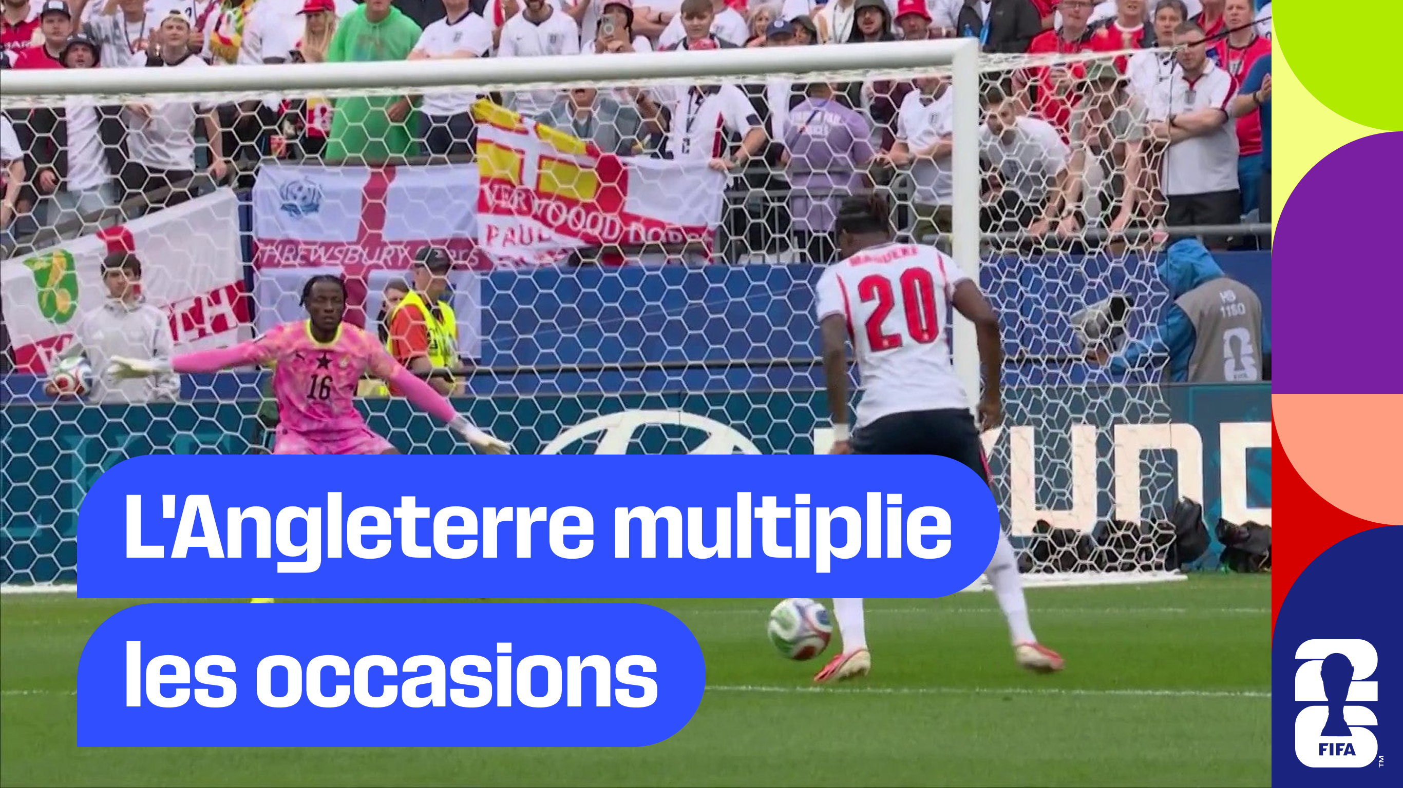 L'Angleterre multiplie les occasions