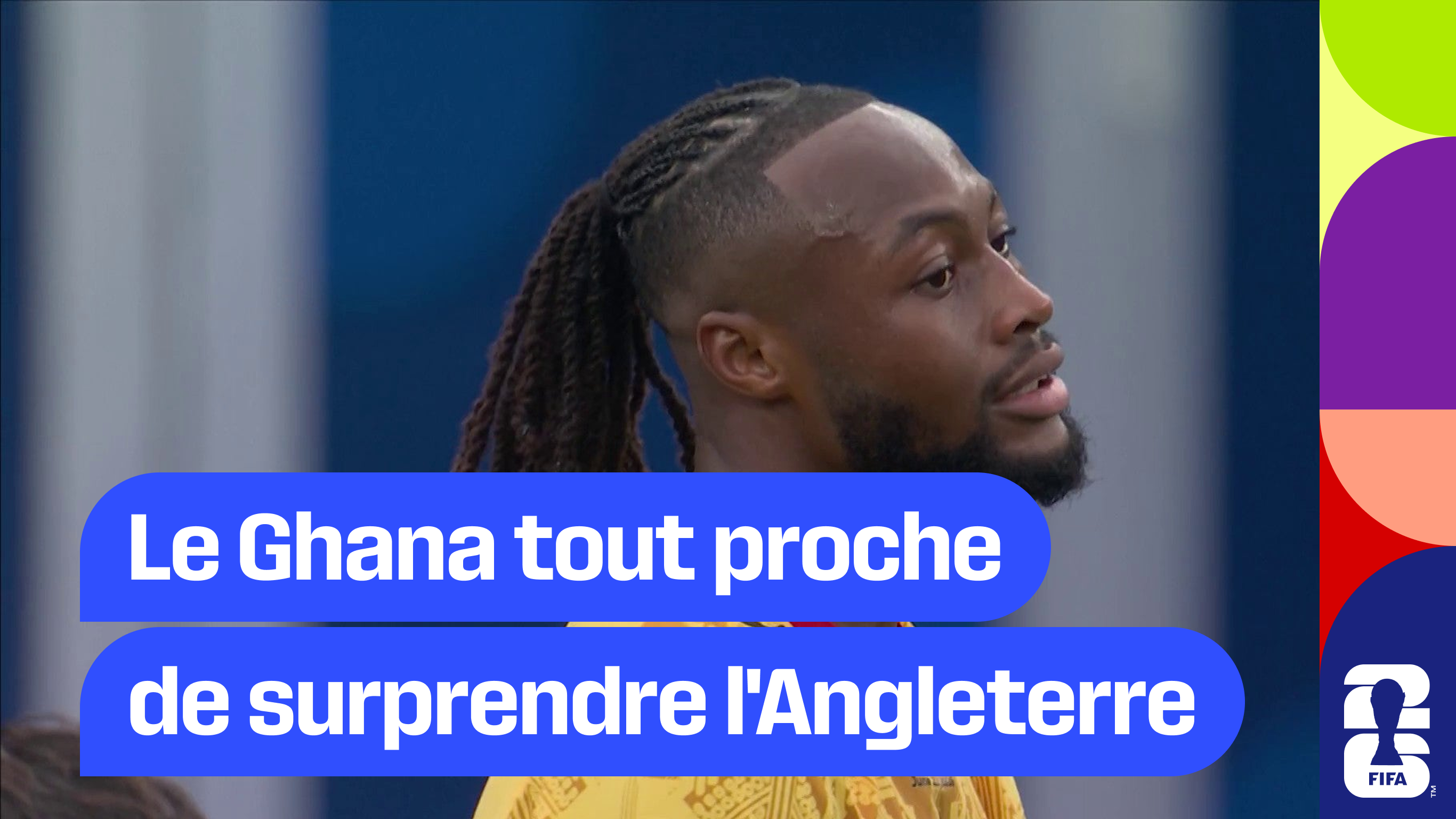 Le Ghana tout proche de surprendre l'Angleterre