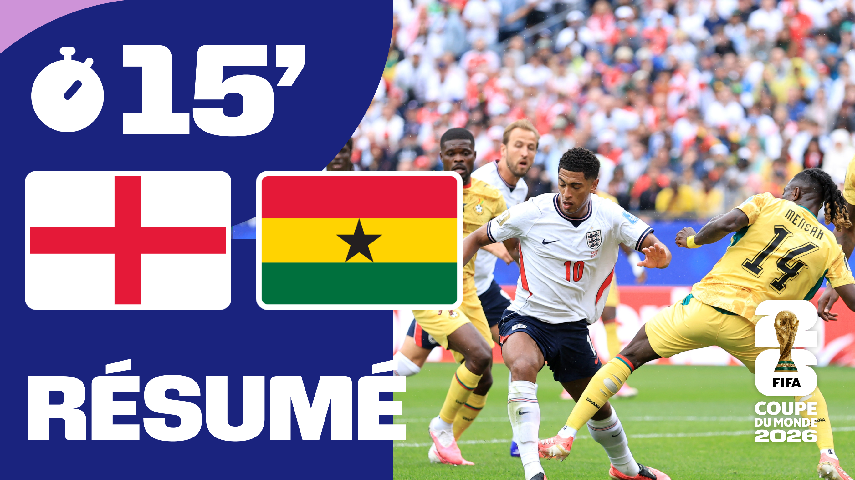 Angleterre / Ghana : le résumé en 15 minutes