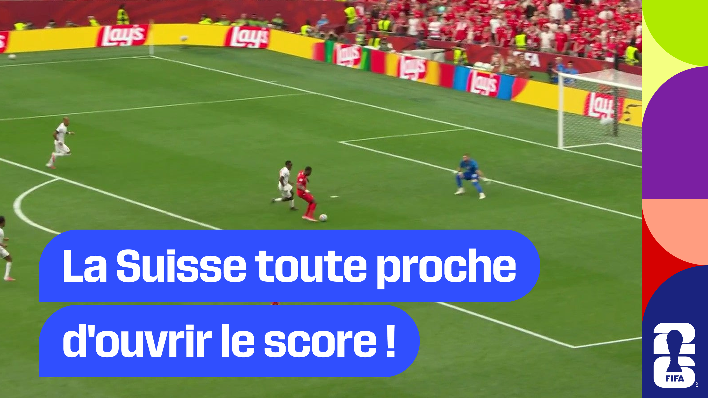 La Suisse toute proche d'ouvrir le score !
