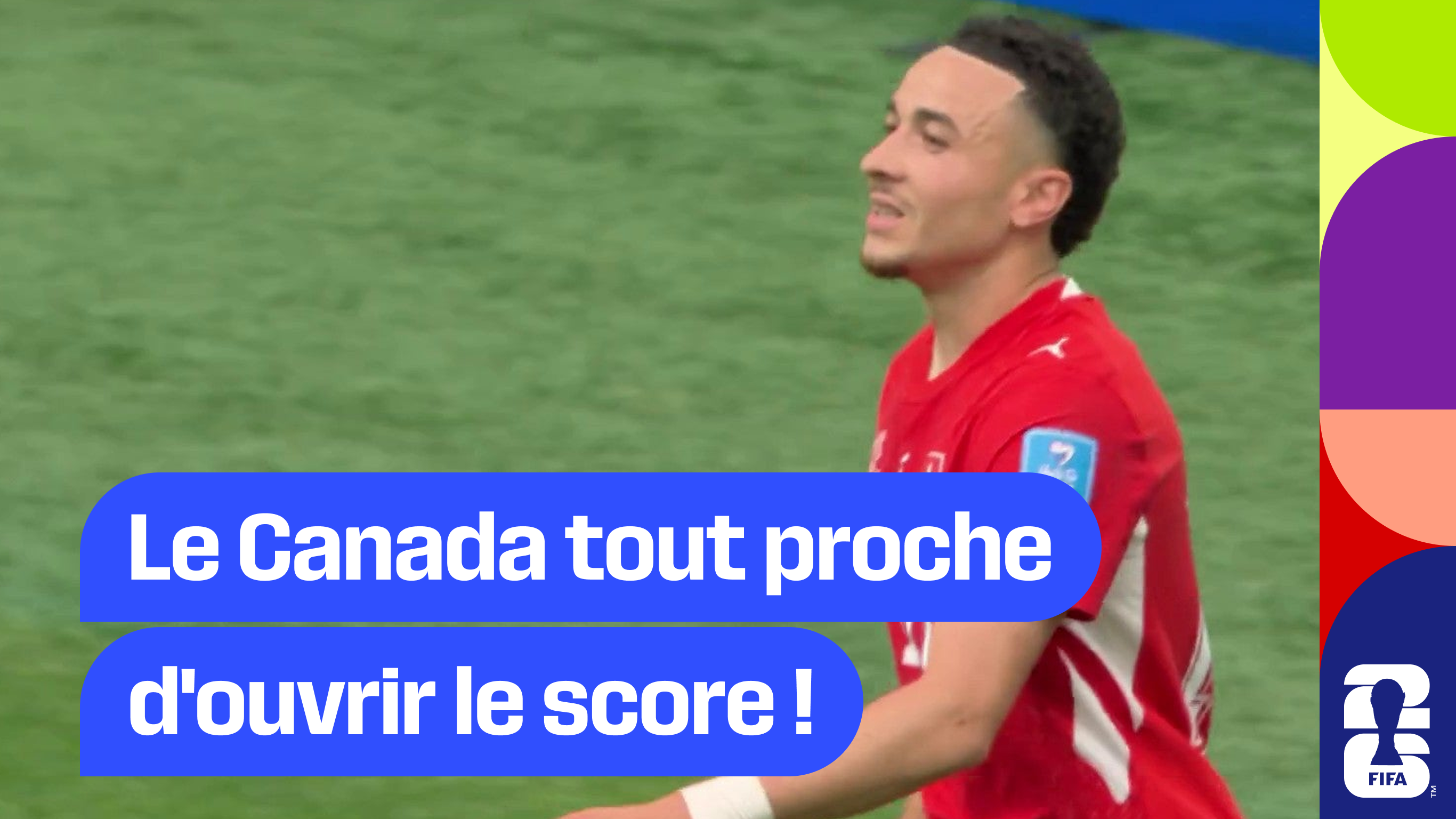 Le Canada tout proche d'ouvrir le score !