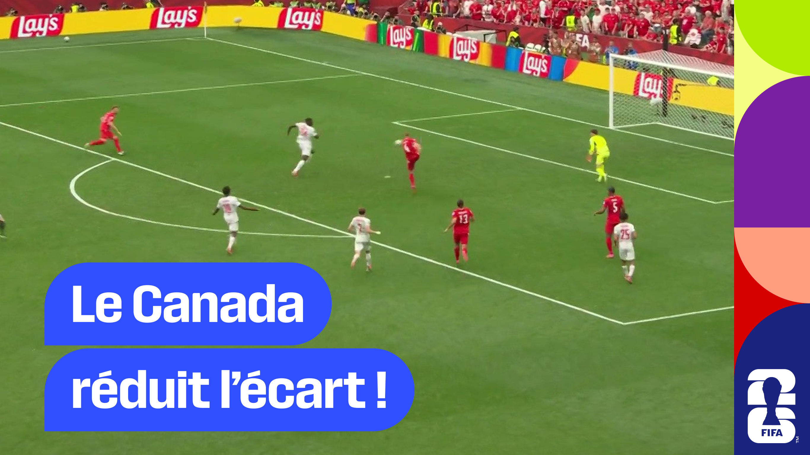 Le Canada réduit l’écart ! 2-1