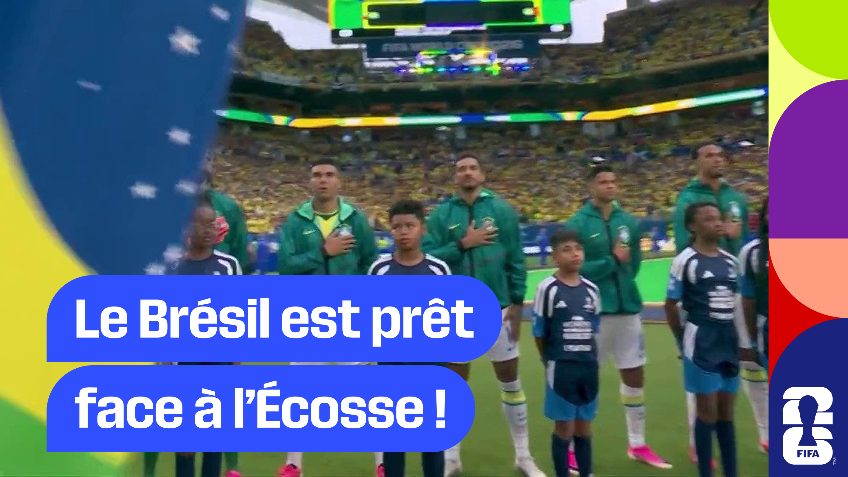 Le Brésil est prêt face à l’Écosse !