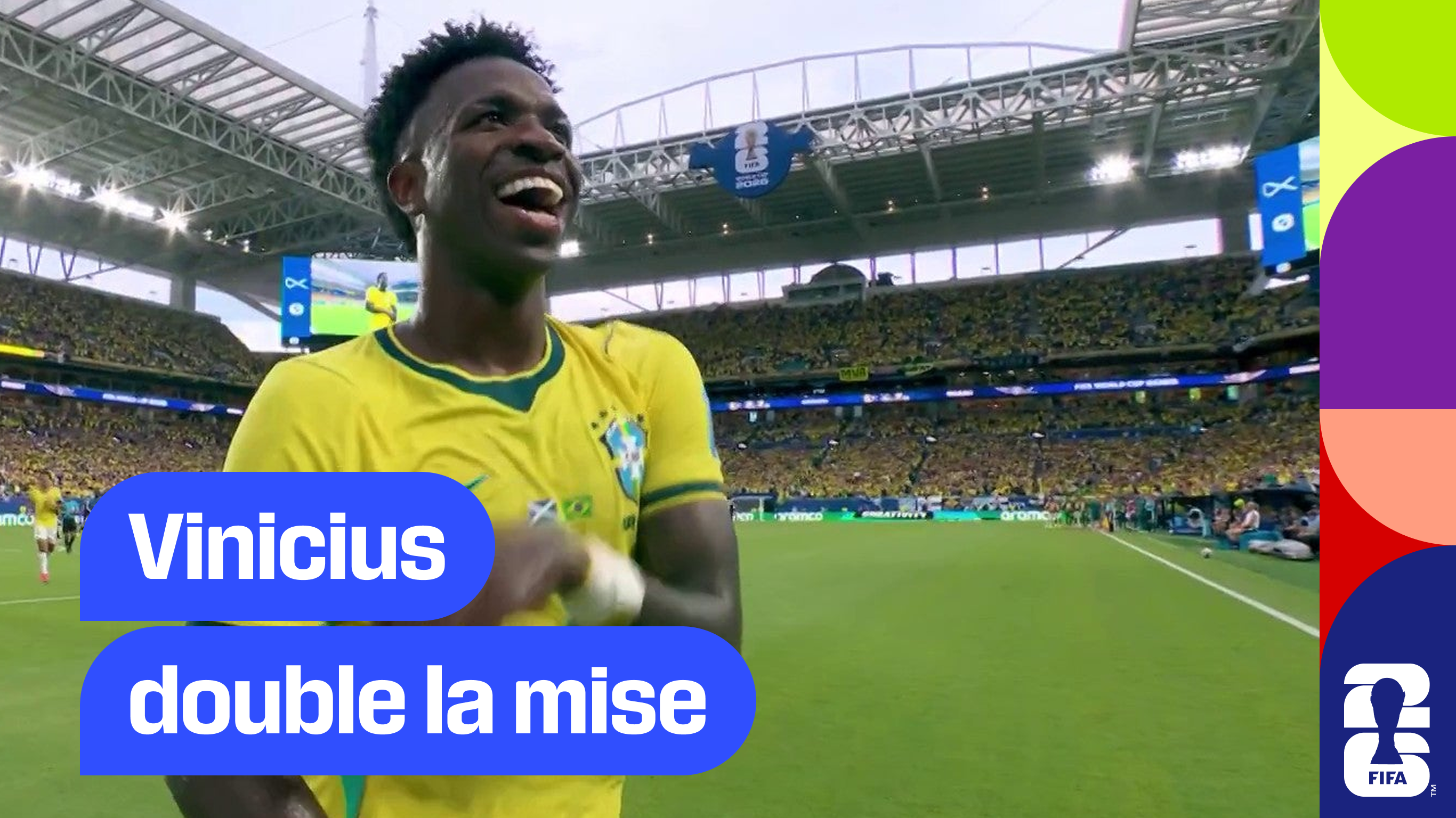 Vinícius double la mise