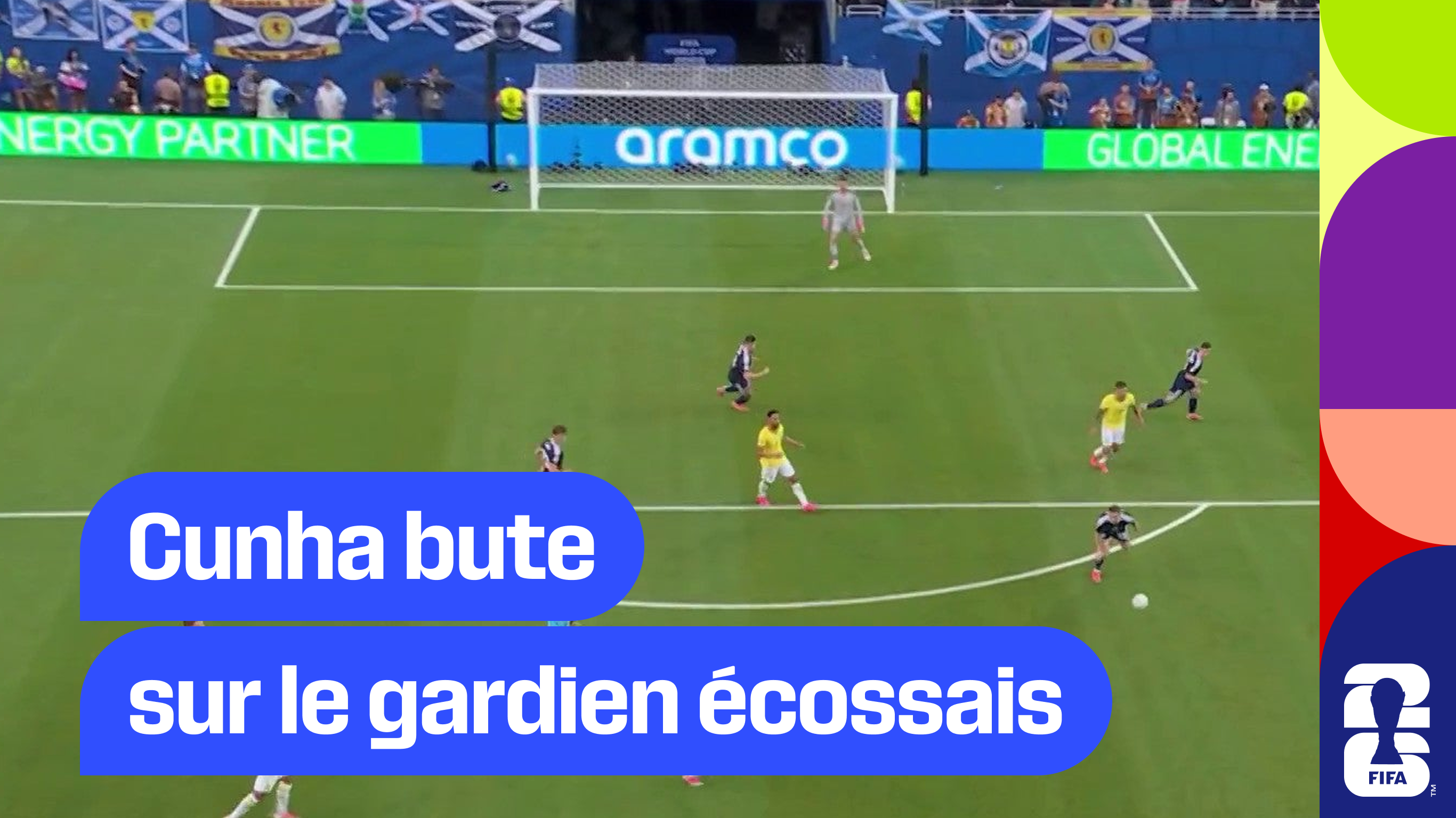 Cunha bute sur le gardien écossais !