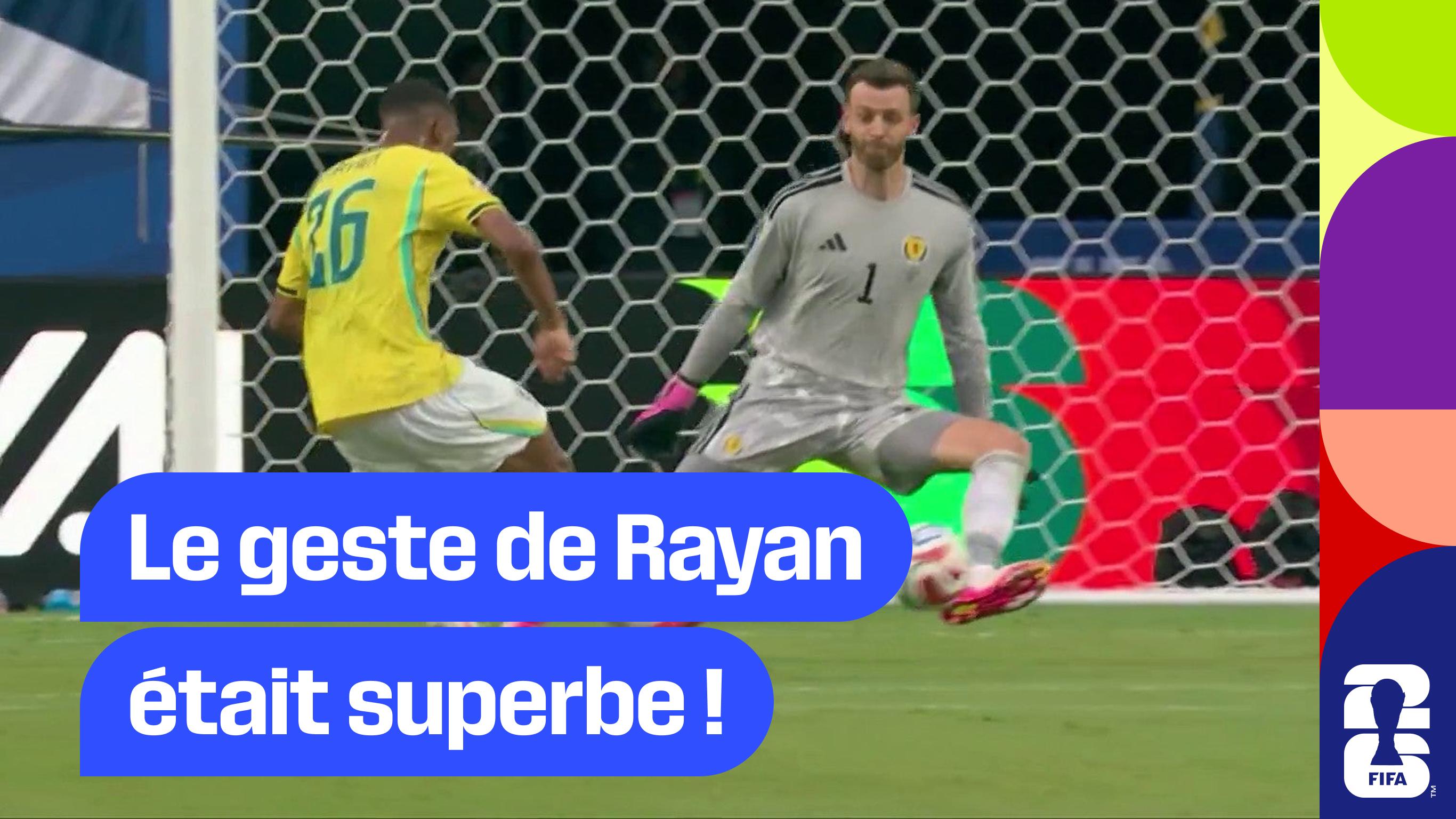Le geste de Rayan était superbe !