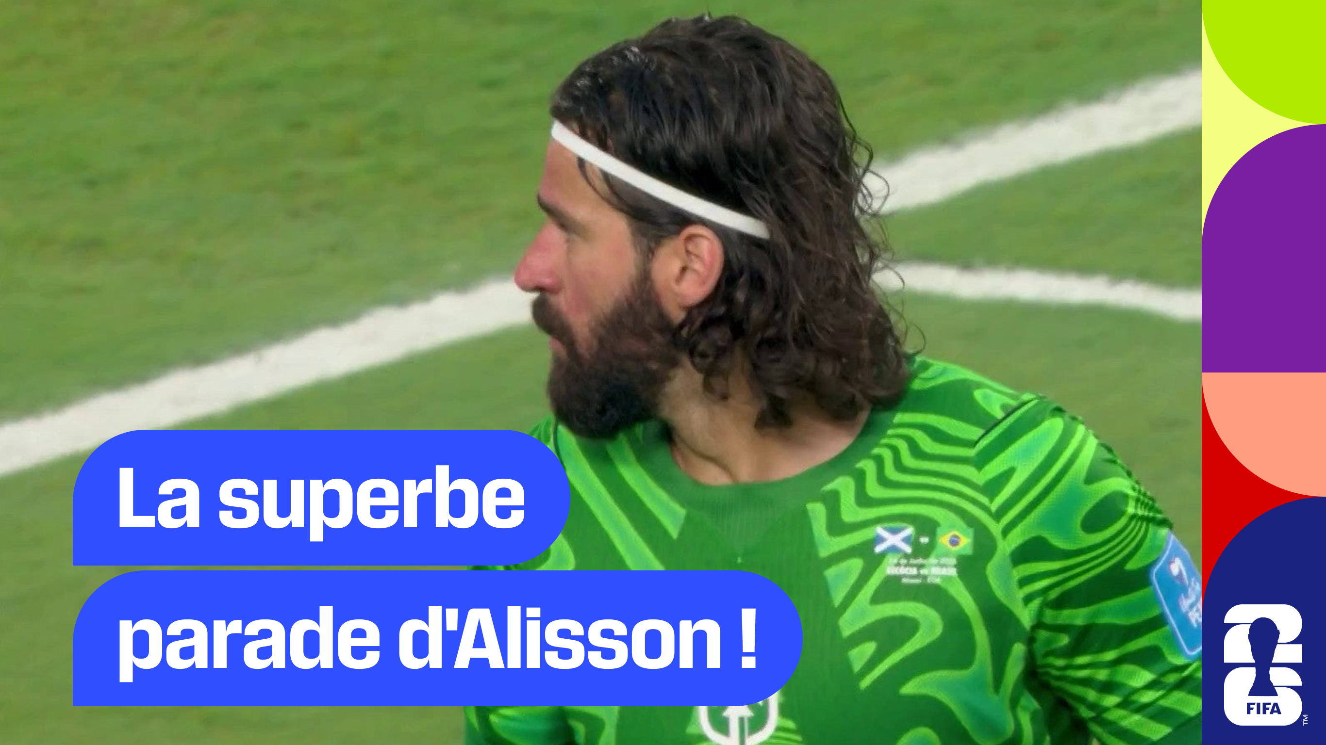 La superbe parade d'Alisson !